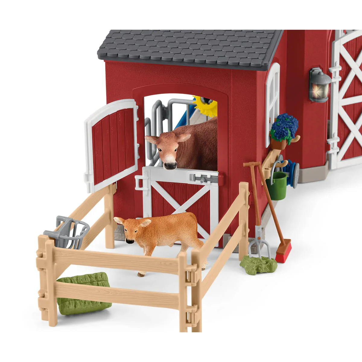 Red Barn with Accessories by Schleich - Image 4