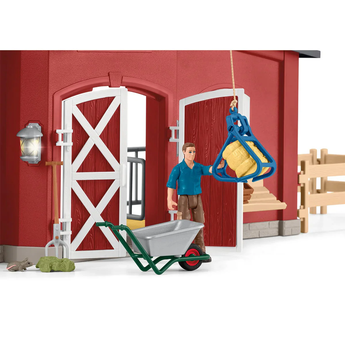 Red Barn with Accessories by Schleich - Image 5