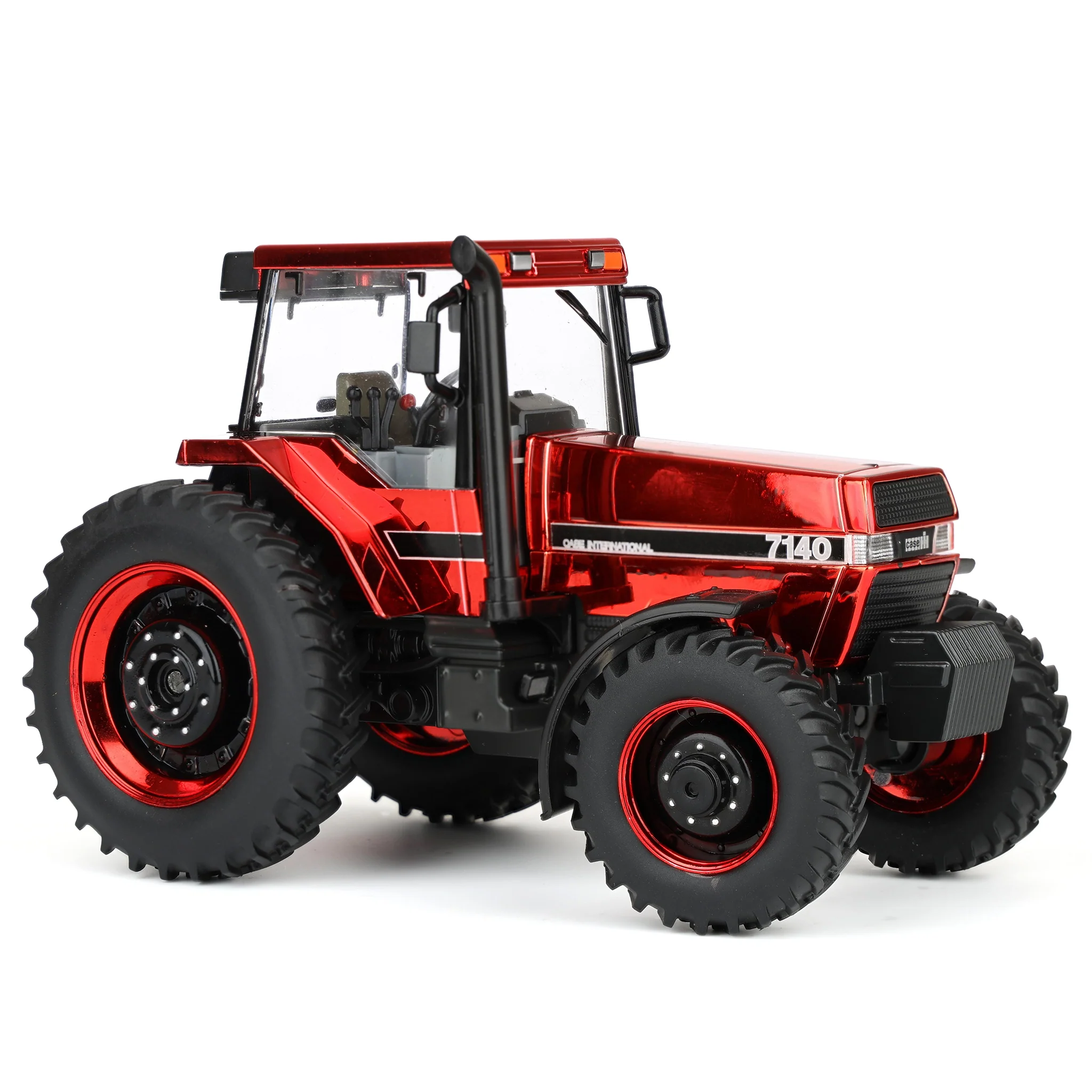 RED Chrome ~ 1/32 Case IH Magnum 7140 Tractor, Limited Edition by Britains - Image 2