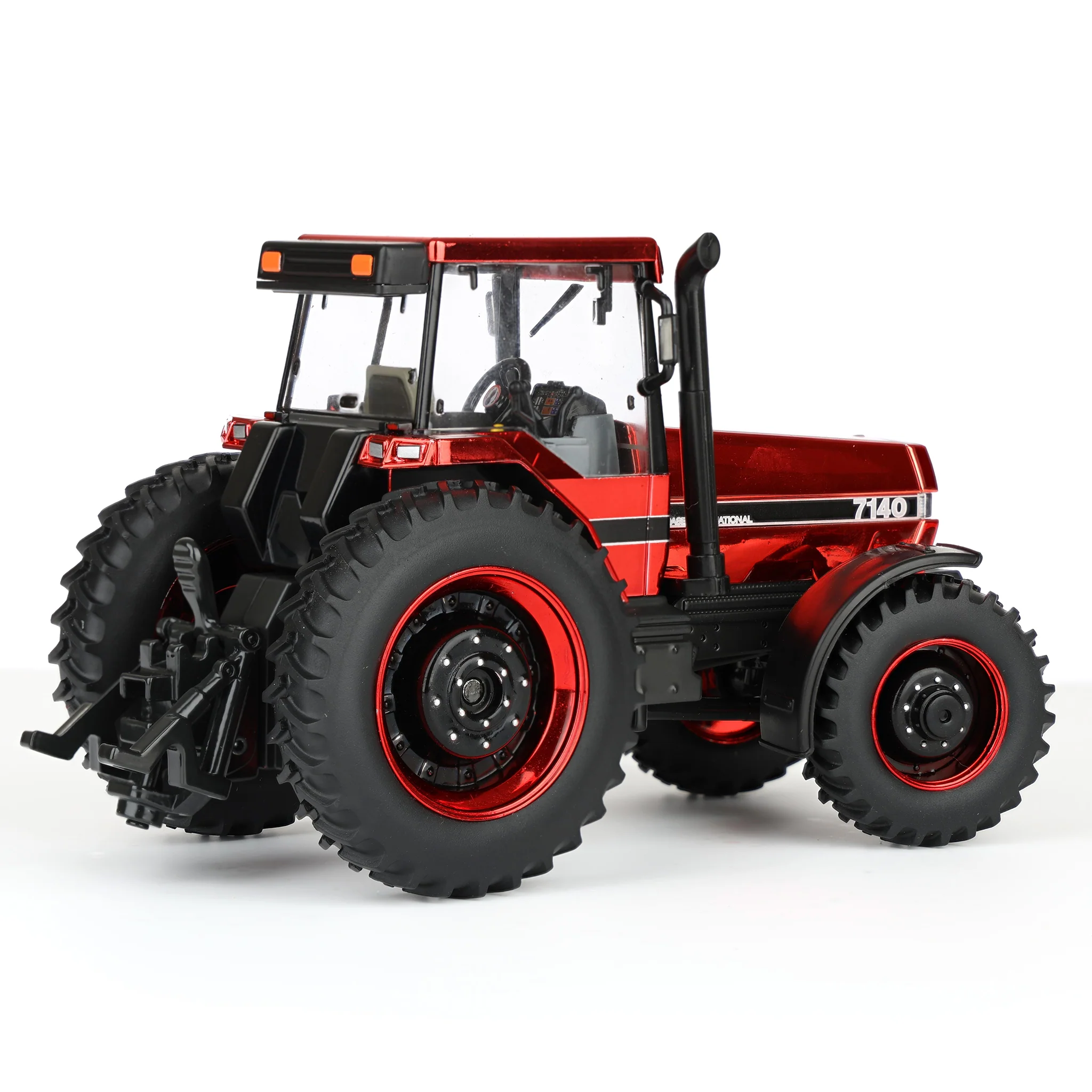 RED Chrome ~ 1/32 Case IH Magnum 7140 Tractor, Limited Edition by Britains - Image 3