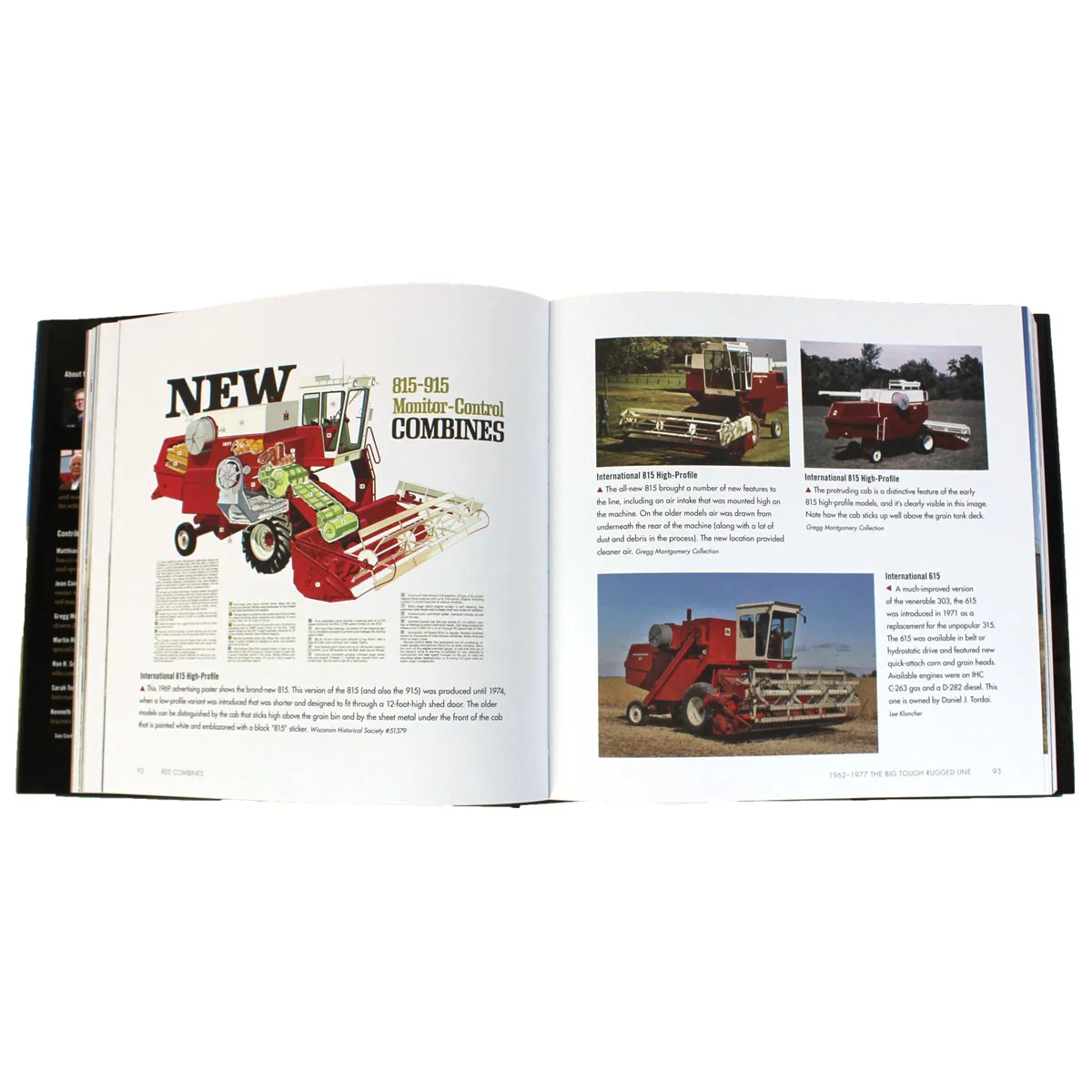 RED Combines 1915-2020 Revised 384 Page Hardcover Book - Image 3