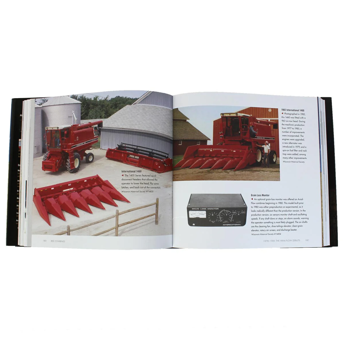 RED Combines 1915-2020 Revised 384 Page Hardcover Book - Image 5