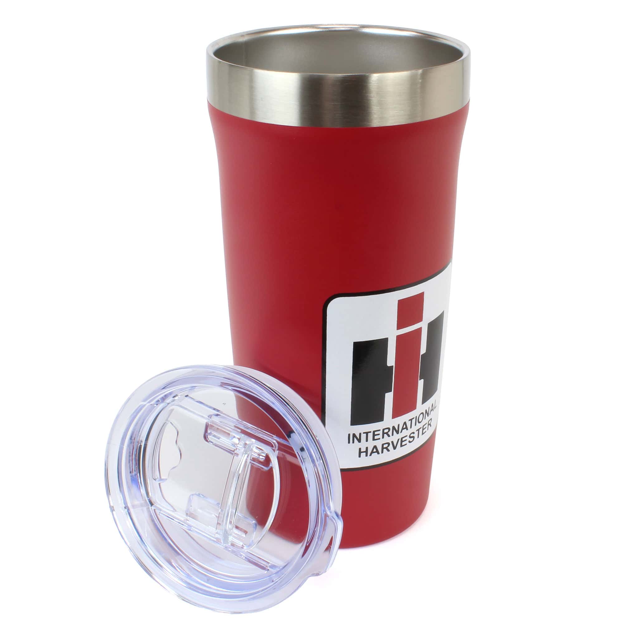 IH 18oz Insulated Travel Tumbler, Red - Image 4