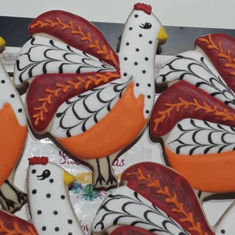 Rooster 4in Cookie Cutter - Image 4
