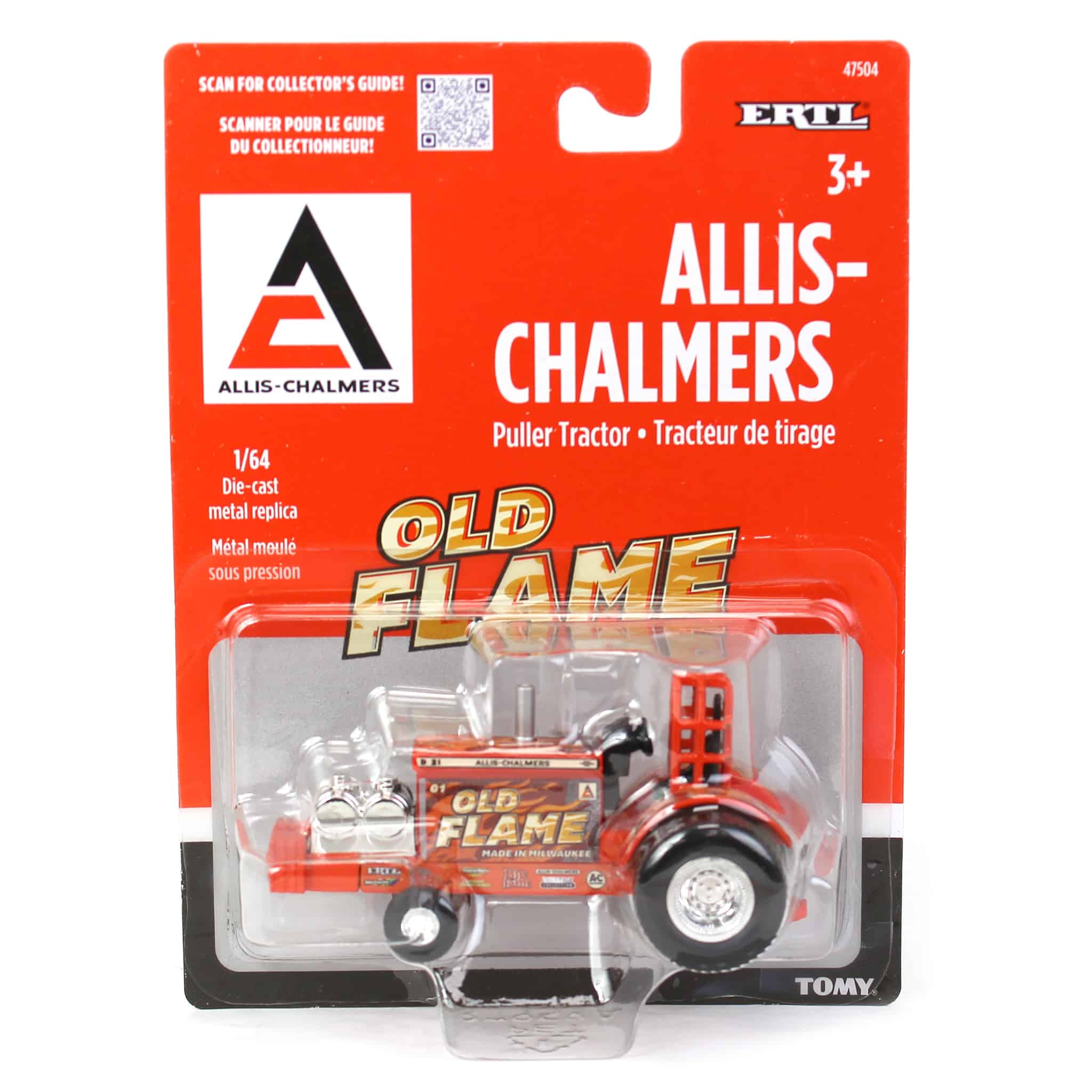 Sealed Case of 12 ~ 1/64 Allis Chalmers "Old Flame" & "Milwaukee Mudder" Pulling Tractors - Image 4