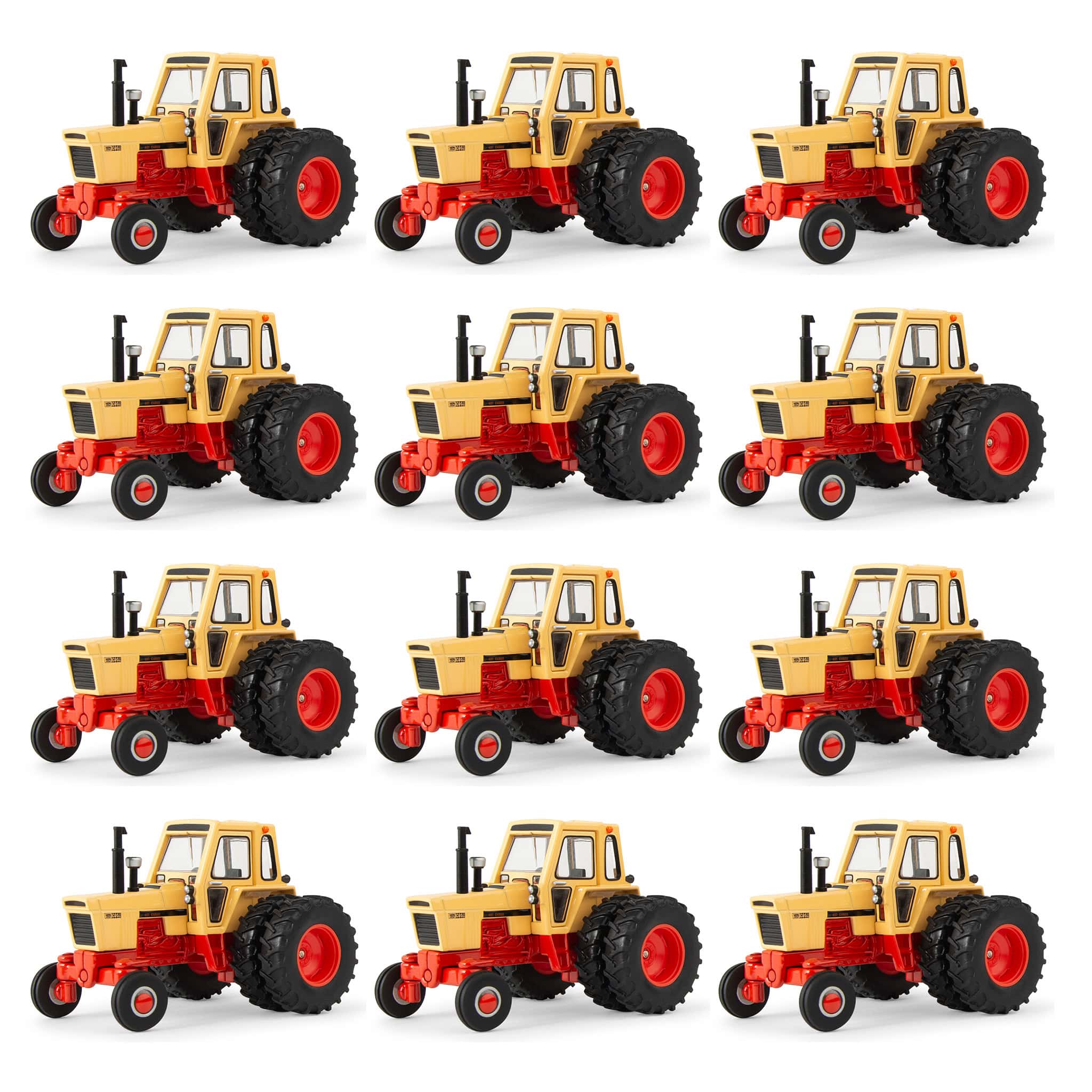 Sealed Case of 12 ~ 1/64 Case 1070 Agri King Tractor with Rear Duals, 2025 National Farm Toy Museum