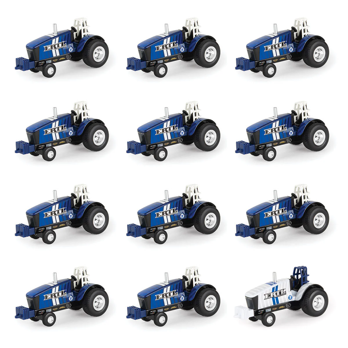 Sealed Case of 12 ~ 1/64 ERTL '79' Pulling Tractor, 79 Years of ERTL, 1st in Series