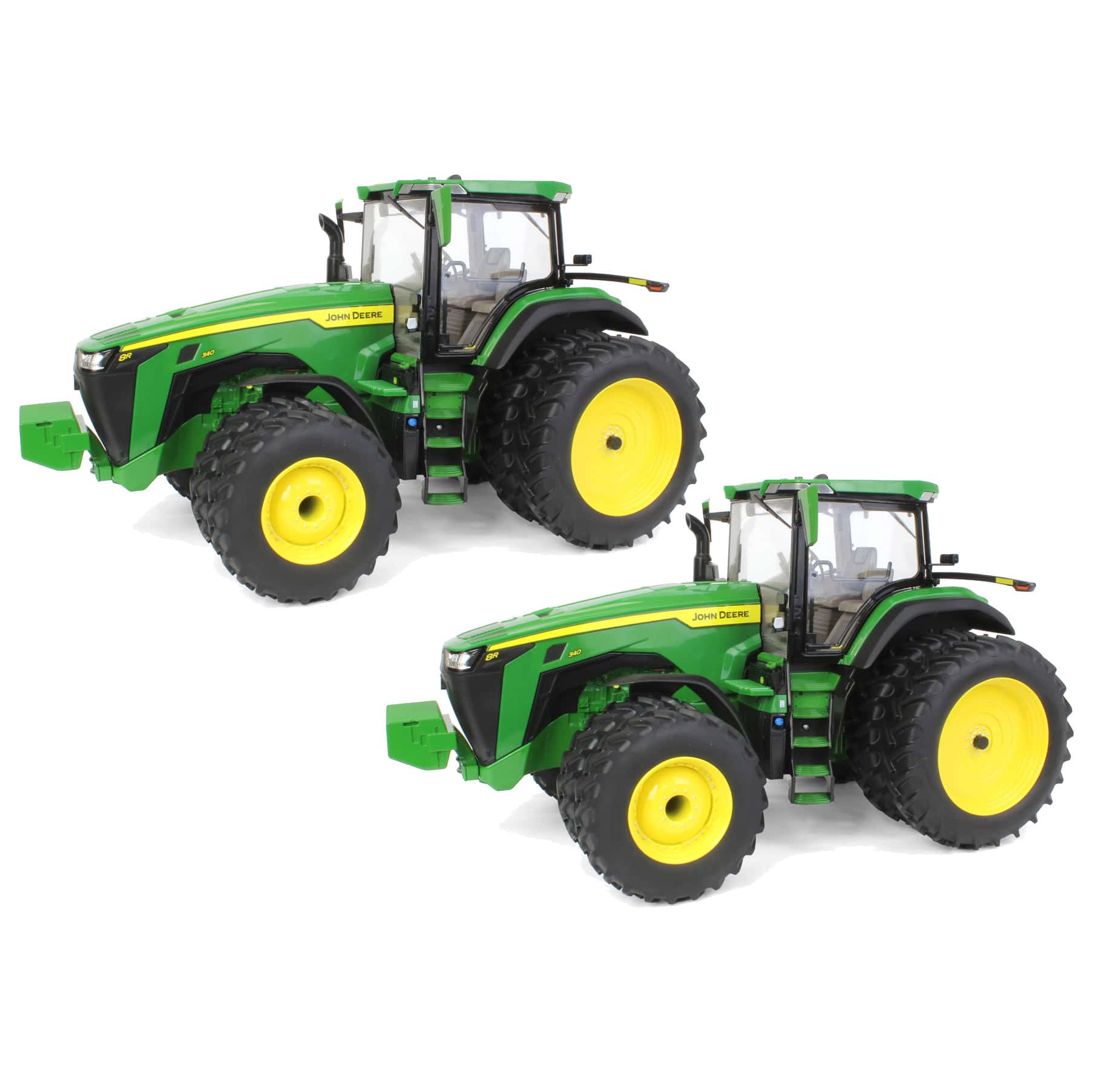 Sealed Case of 2 ~ 1/16 John Deere 8R 340 Tractor with Front & Rear Duals, ERTL Prestige Collection