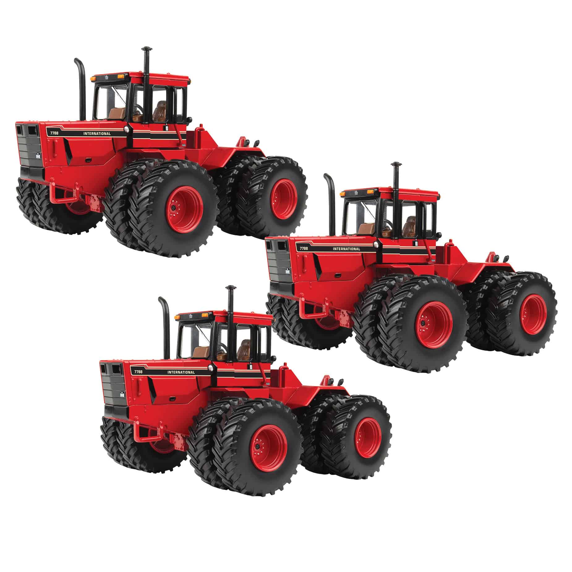 Sealed Case of 3 ~ 1/32 International Harvester 7788 4WD Tractor, 2025 National Farm Toy Show