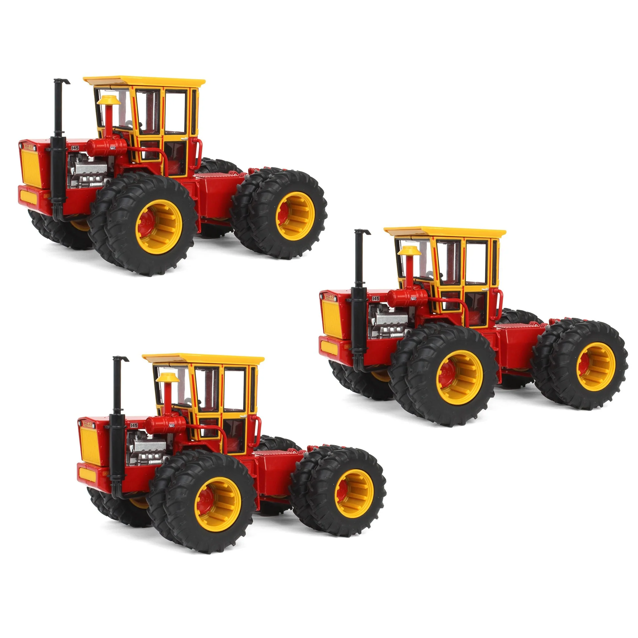 Sealed Case of 3 ~ 1/32 Versatile 145 Tractor with Front & Rear Duals, ERTL Prestige Collection
