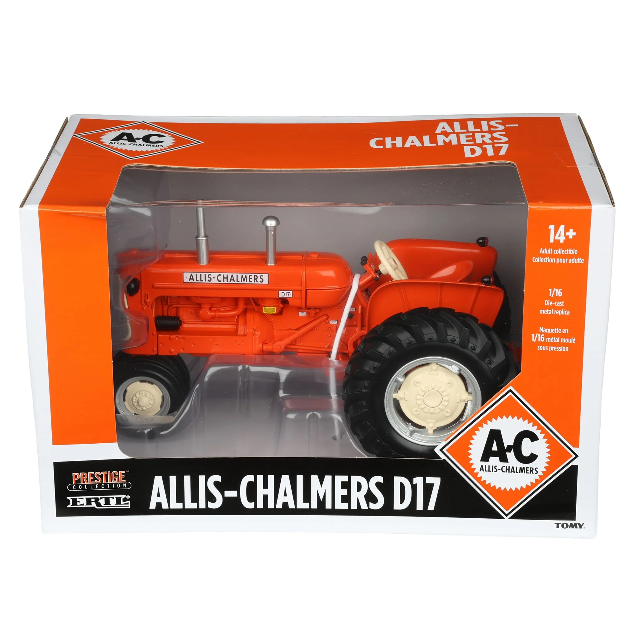 1/16 Allis Chalmers D-17 Series II Tractor with Narrow Front, ERTL Prestige Collection - Image 7