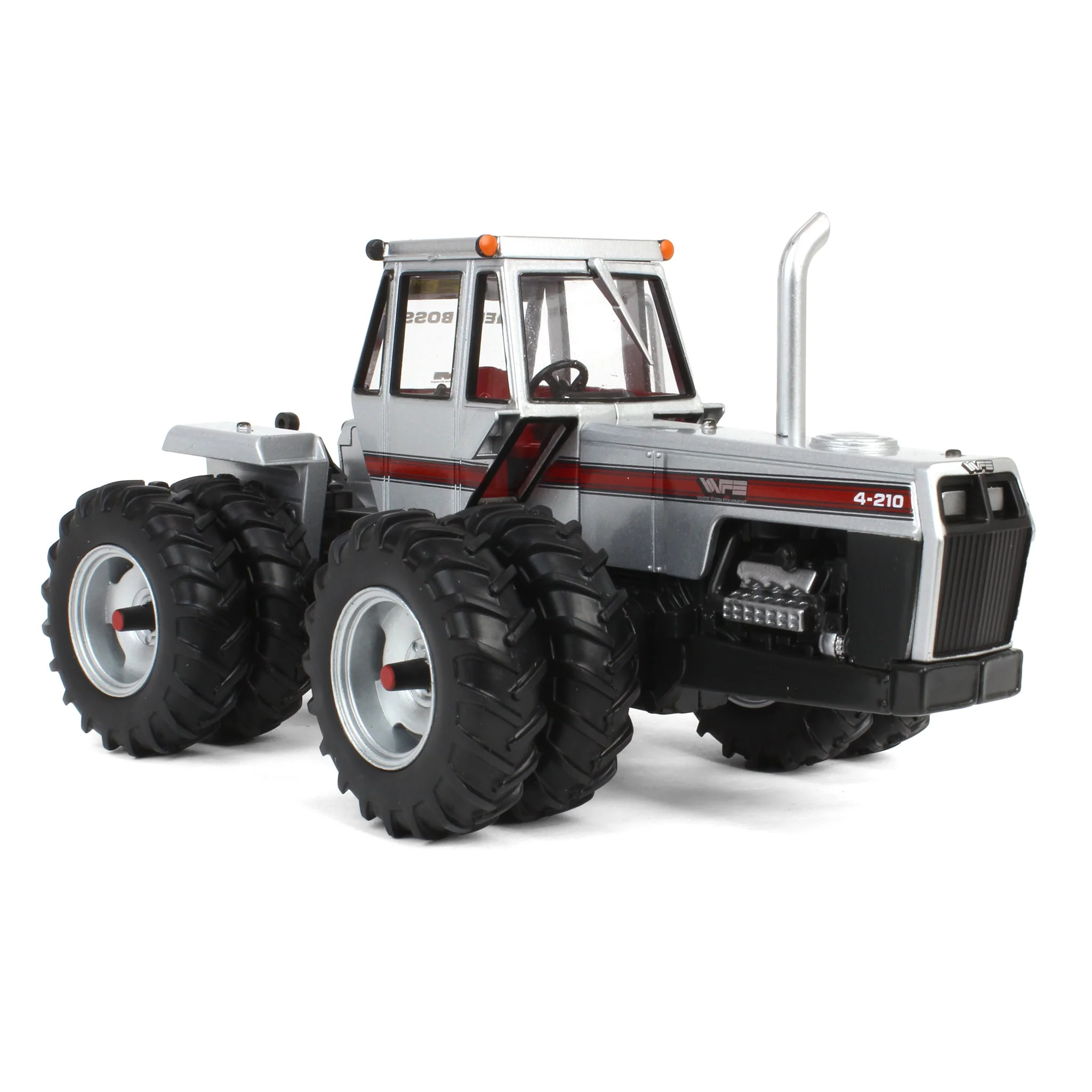 Sealed Case of 4 ~ 1/32 White 4-210 4WD Tractor with Duals by ERTL, 2024 National Farm Toy Museum Select Series - Image 2