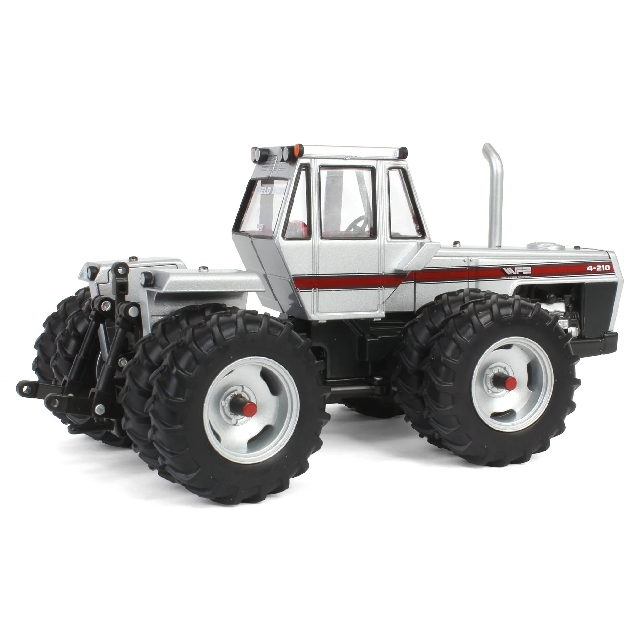 Sealed Case of 4 ~ 1/32 White 4-210 4WD Tractor with Duals by ERTL, 2024 National Farm Toy Museum Select Series - Image 3