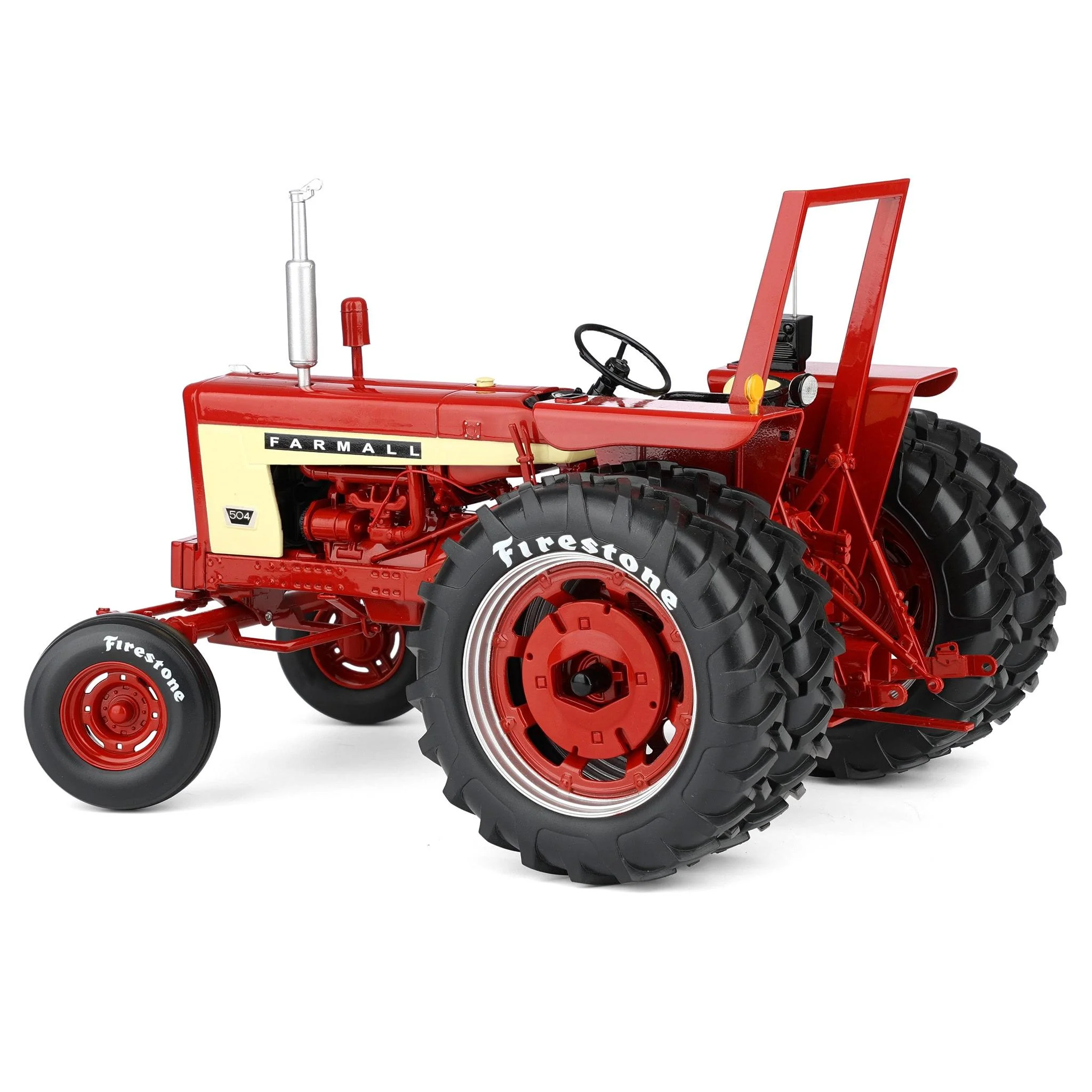 1/16 Farmall 504 Tractor with Firestone Tires & ROPS by SpecCast, 2nd in Outback Toys Exclusive 20th Century Series - Image 4