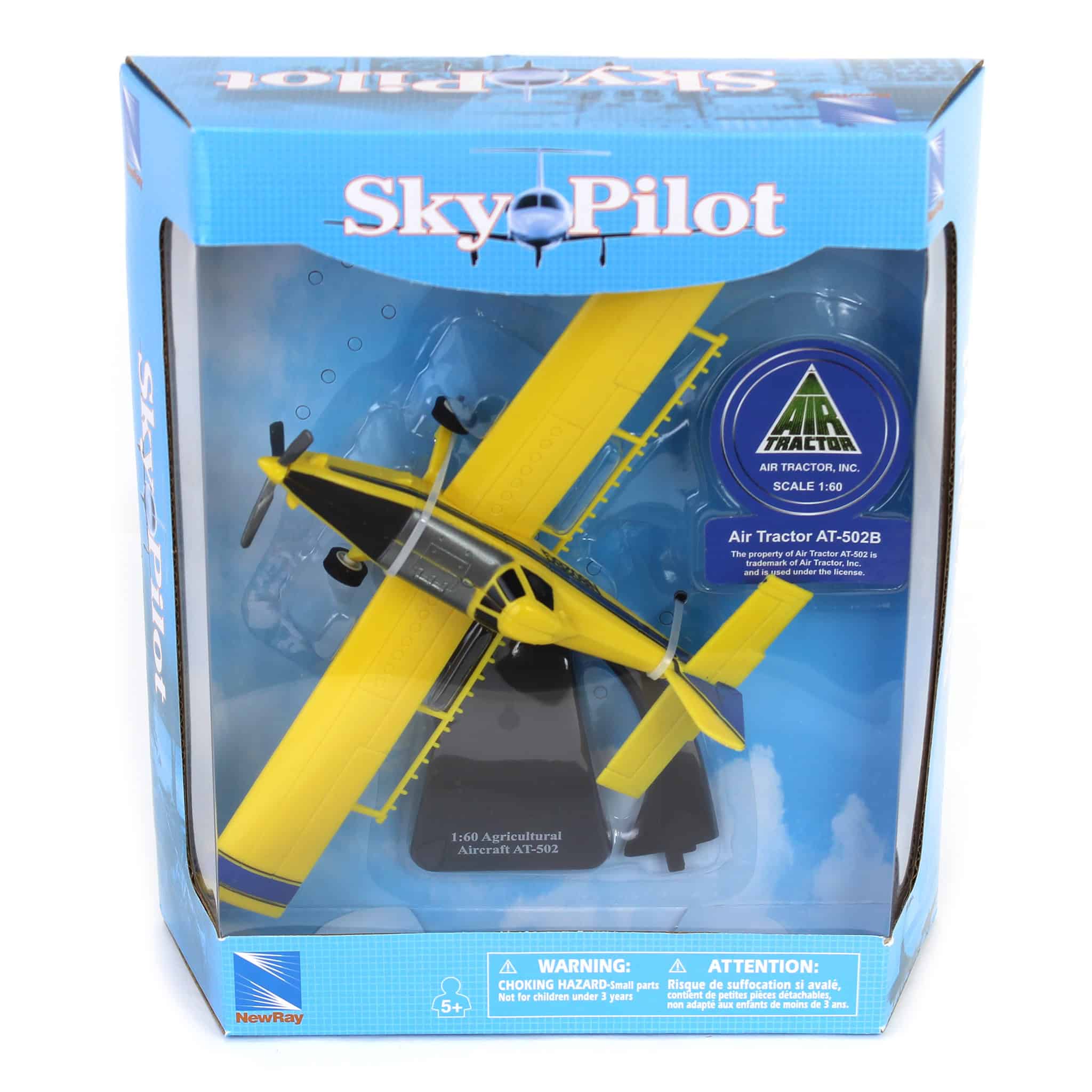 Set of 2 ~ 1/60 Air Tractor AT-502B Ag Spray Airplane Crop Dusters by New Ray, Outback Toys Exclusive - Image 4