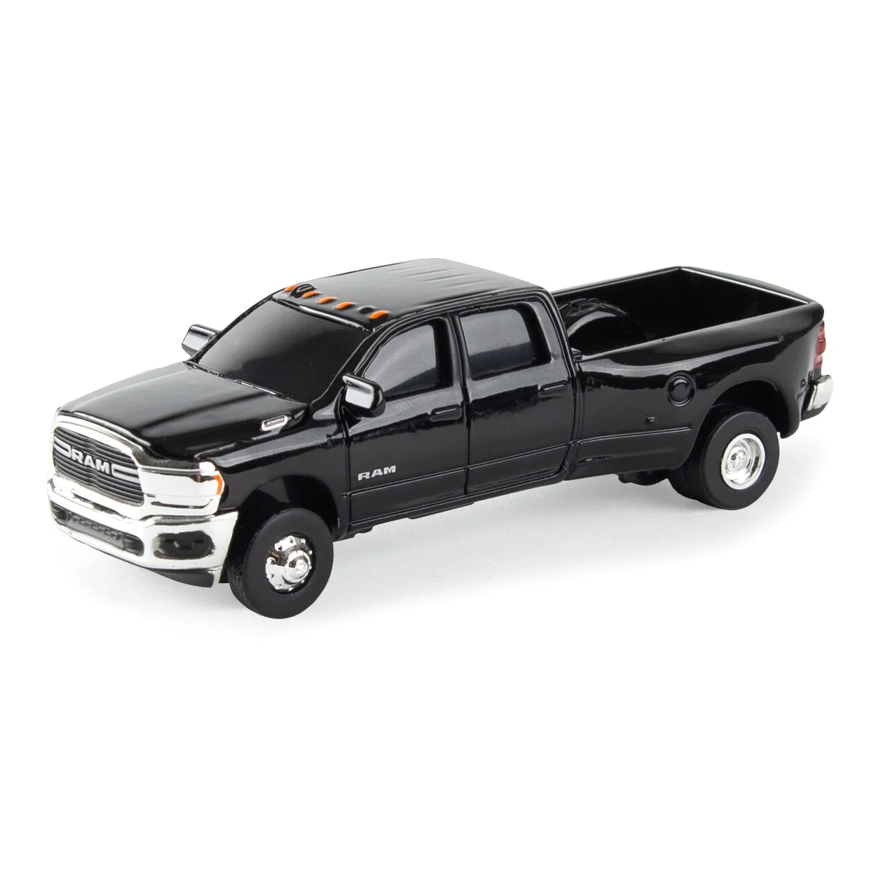 Set of 2 ~ 1/64 RAM 3500 Dually Pickup Trucks, ERTL Collect N Play - Image 2