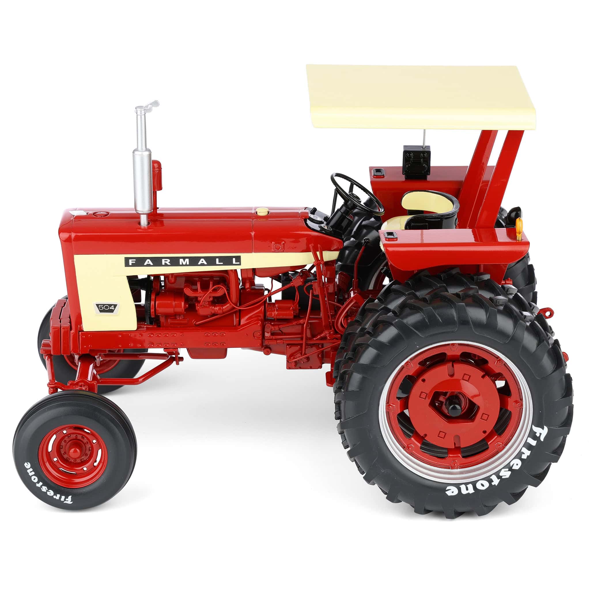 1/16 Farmall 504 Tractor with Firestone Tires & Canopy by SpecCast, 2nd in Outback Toys Exclusive 20th Century Series - Image 5