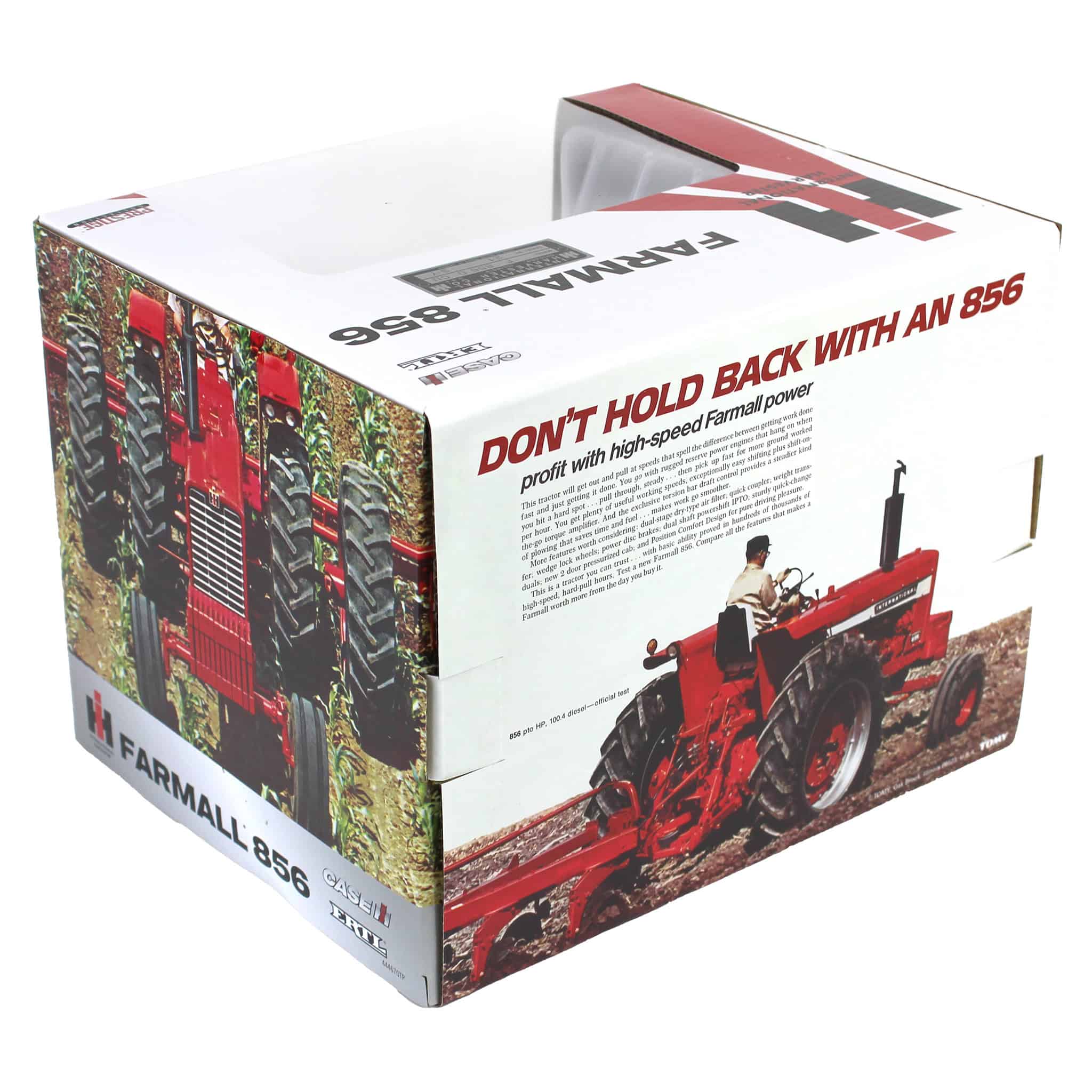 Set of 2 ~ 1/16 IH Farmall 856 Tractors, 4th in Outback Toys Exclusive Power Series - Image 5