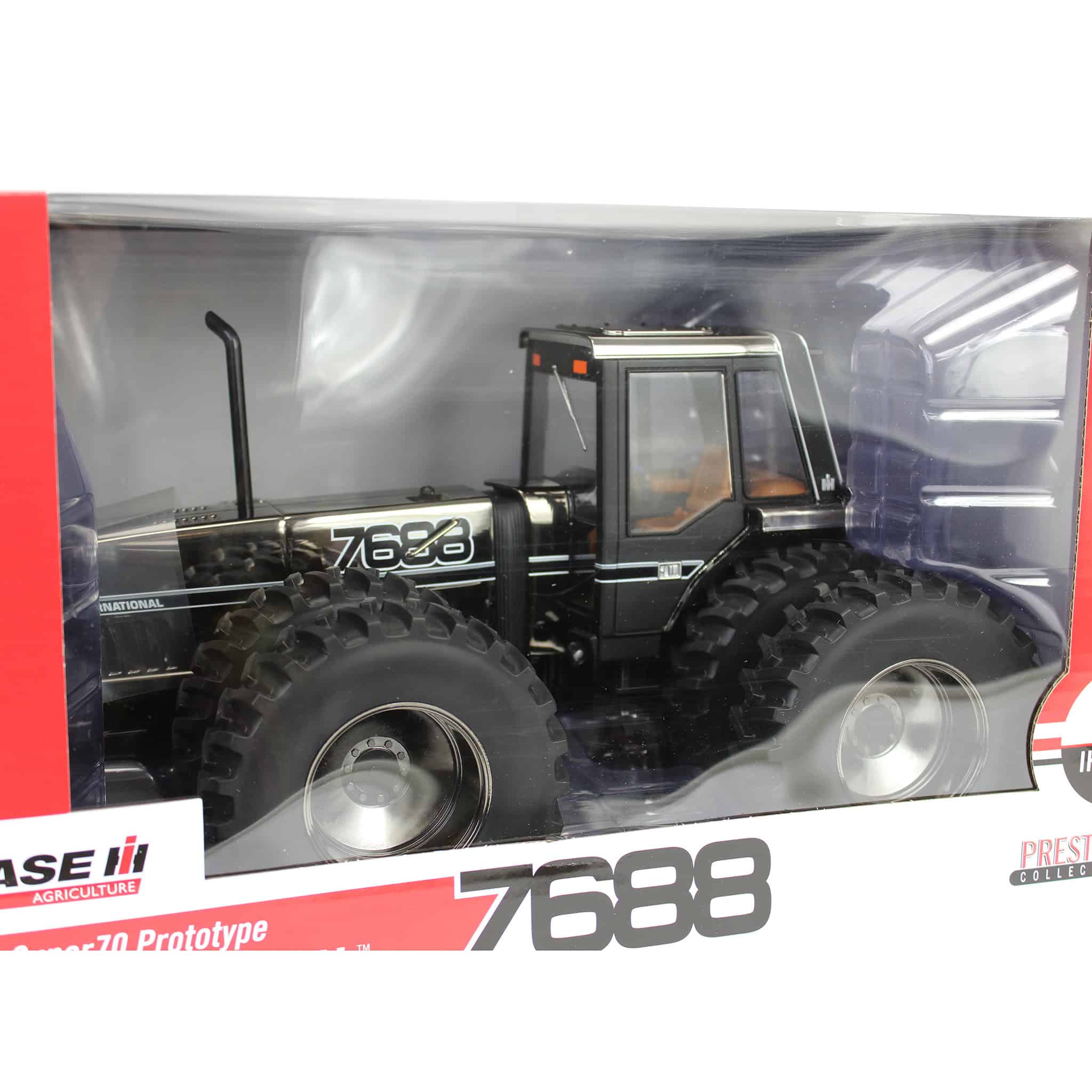 Set of 3 Chrome Units ~ 1/16 International 7688 Super 70 Series 2+2 Tractors, 3rd in Outback Toys Exclusive Power Series, ERTL Prestige - Image 4