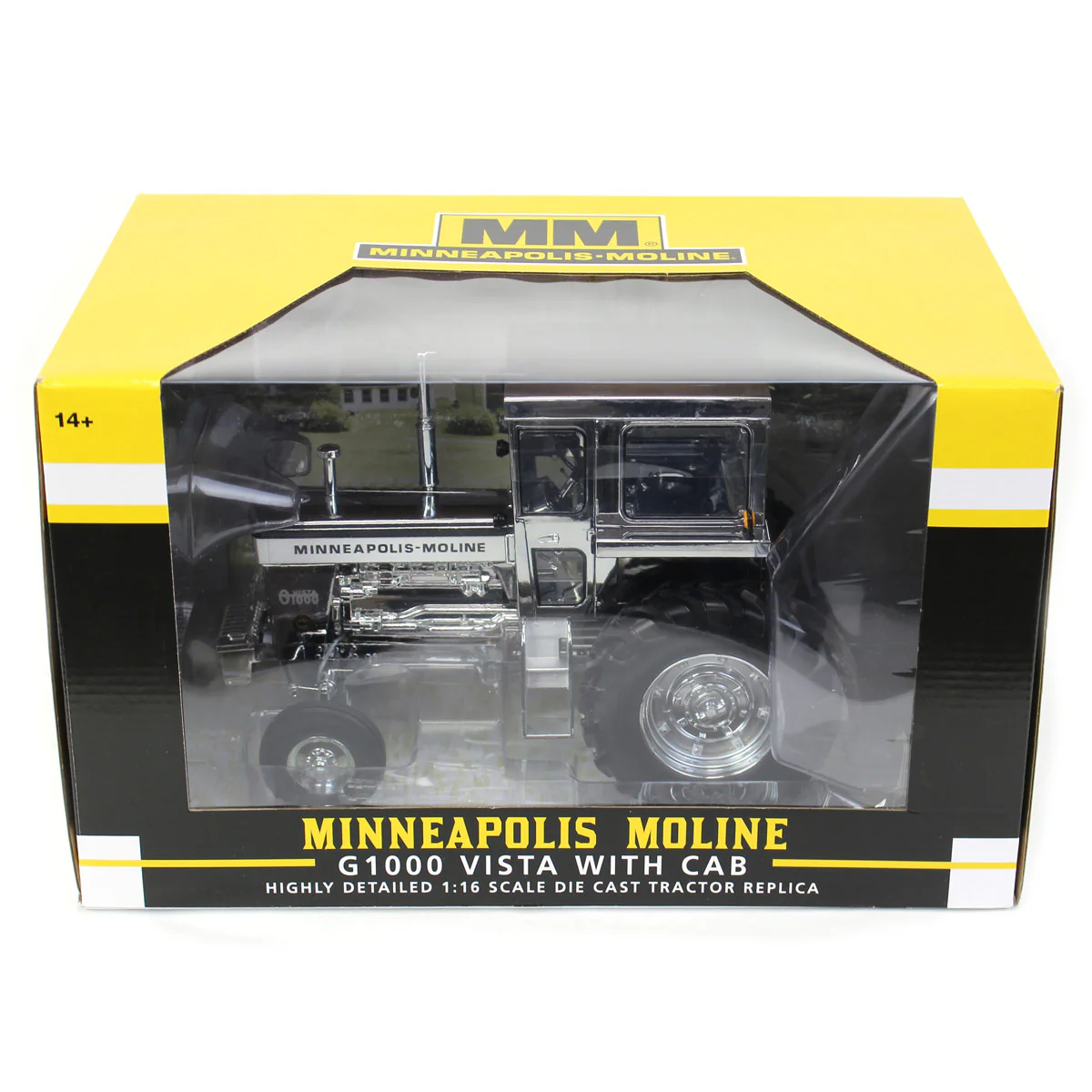 Set of 4 Chrome Units ~ 1/16 High Detail Minneapolis Moline G1000 Vista with Cab - Image 2