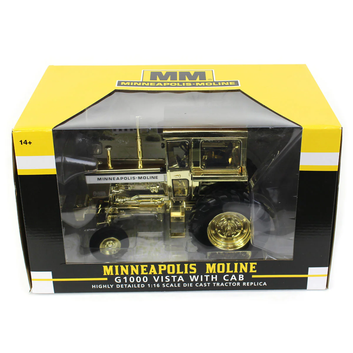 Set of 4 Chrome Units ~ 1/16 High Detail Minneapolis Moline G1000 Vista with Cab - Image 3