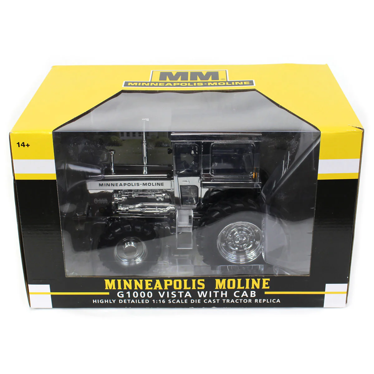 Set of 4 Chrome Units ~ 1/16 High Detail Minneapolis Moline G1000 Vista with Cab - Image 4