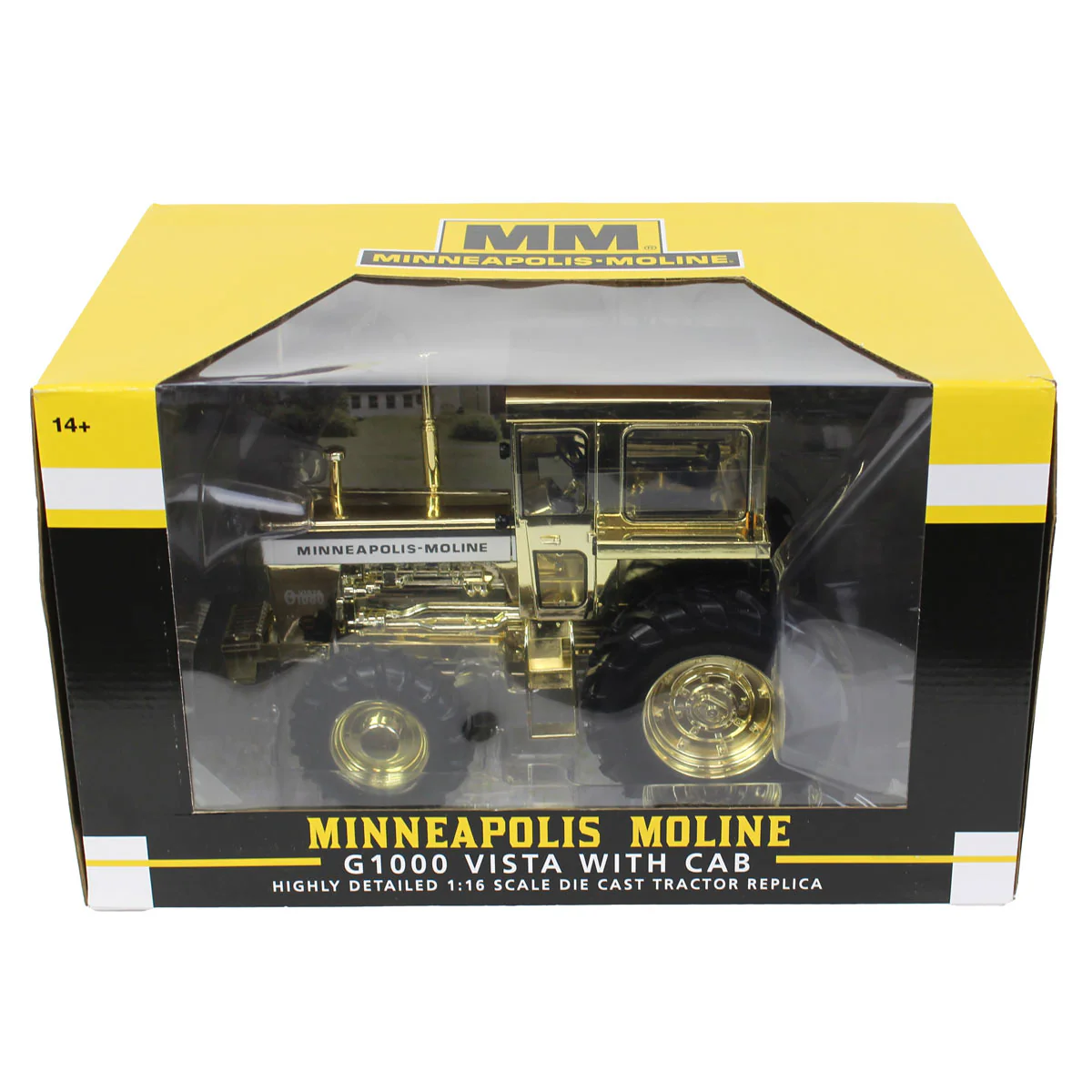Set of 4 Chrome Units ~ 1/16 High Detail Minneapolis Moline G1000 Vista with Cab - Image 5