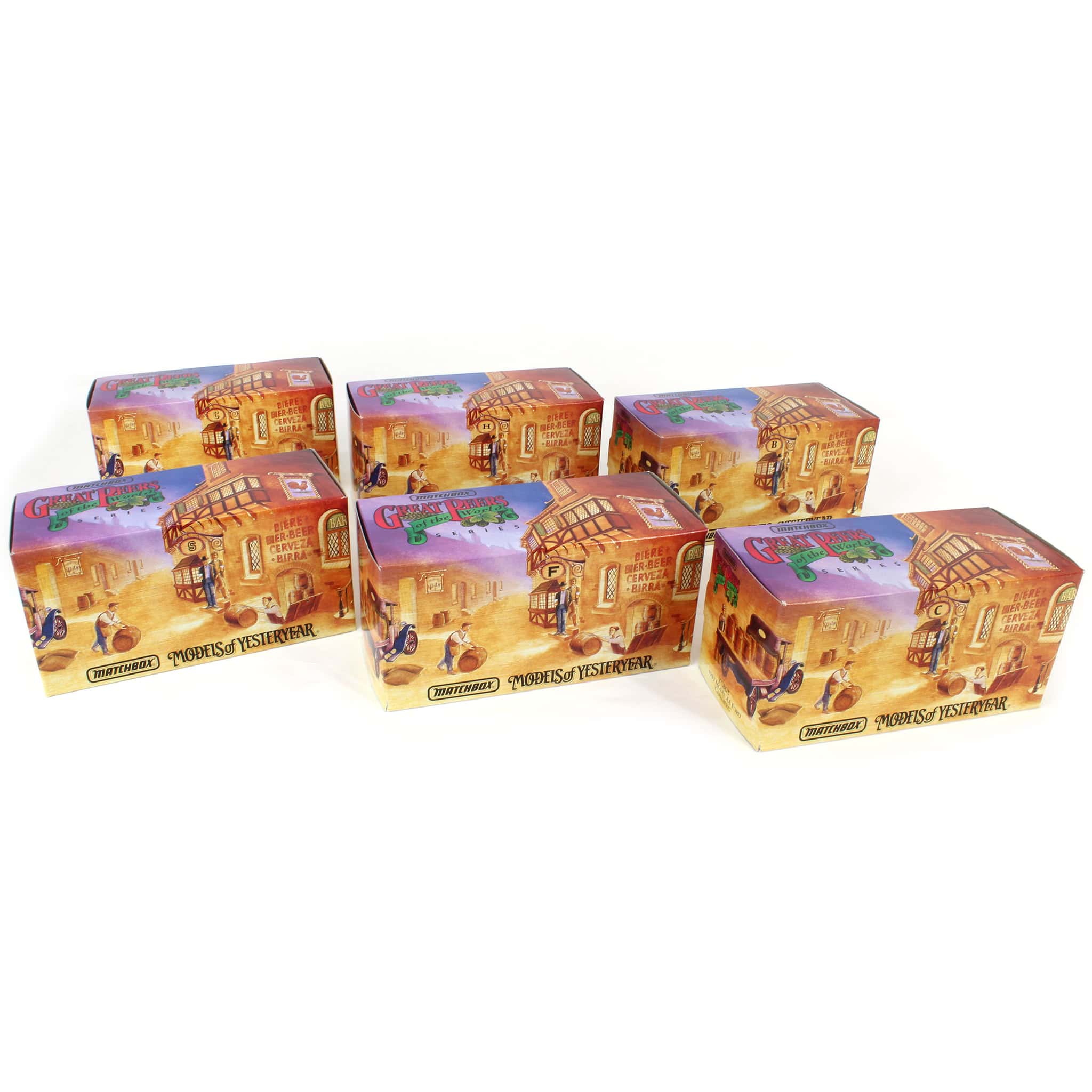 Set of 6 "Great Beers of the World" Vehicles - Image 3