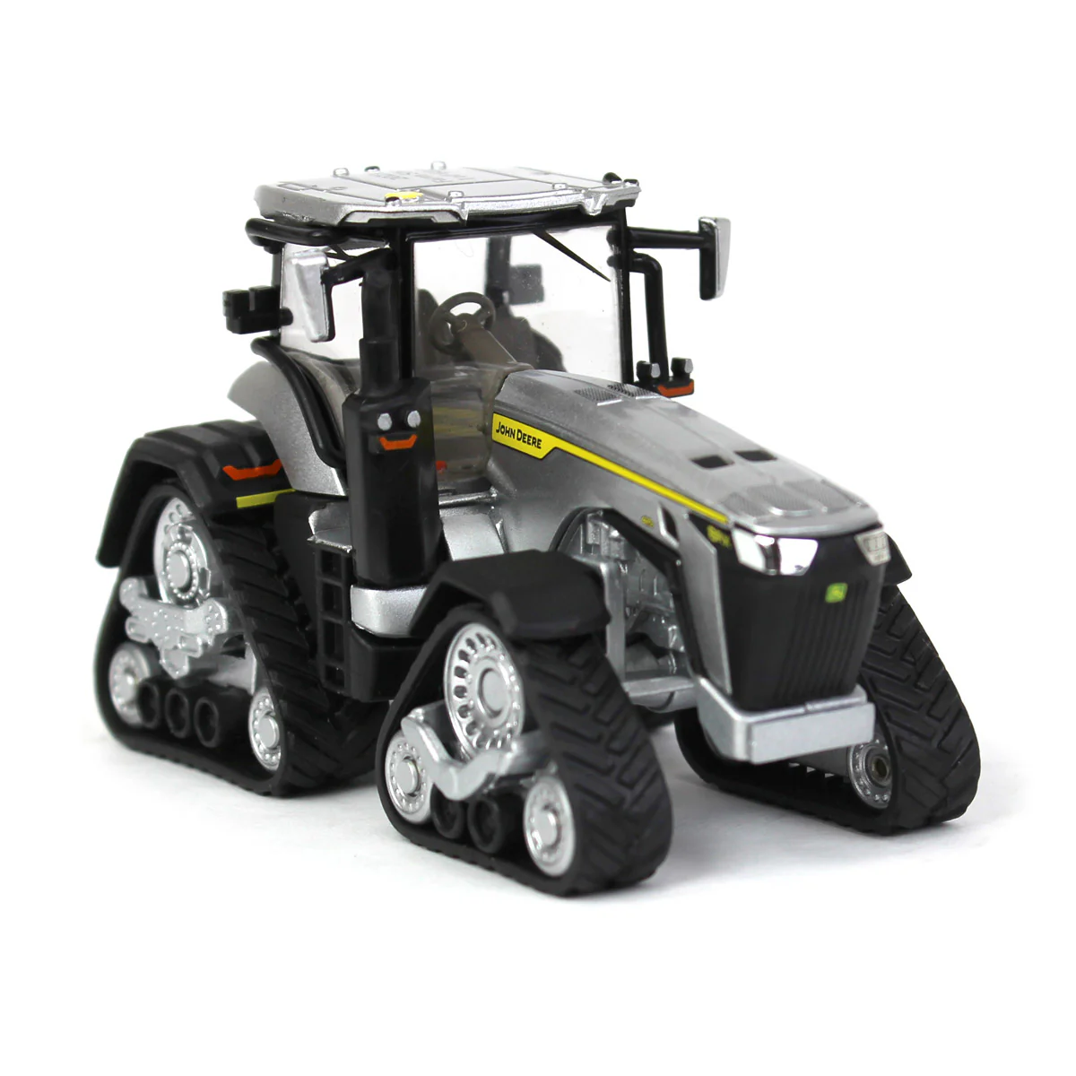 Silver Painted Chase Unit ~ 1/64 John Deere 8RX 410 with Tracks, 2023 Farm Show - Image 2