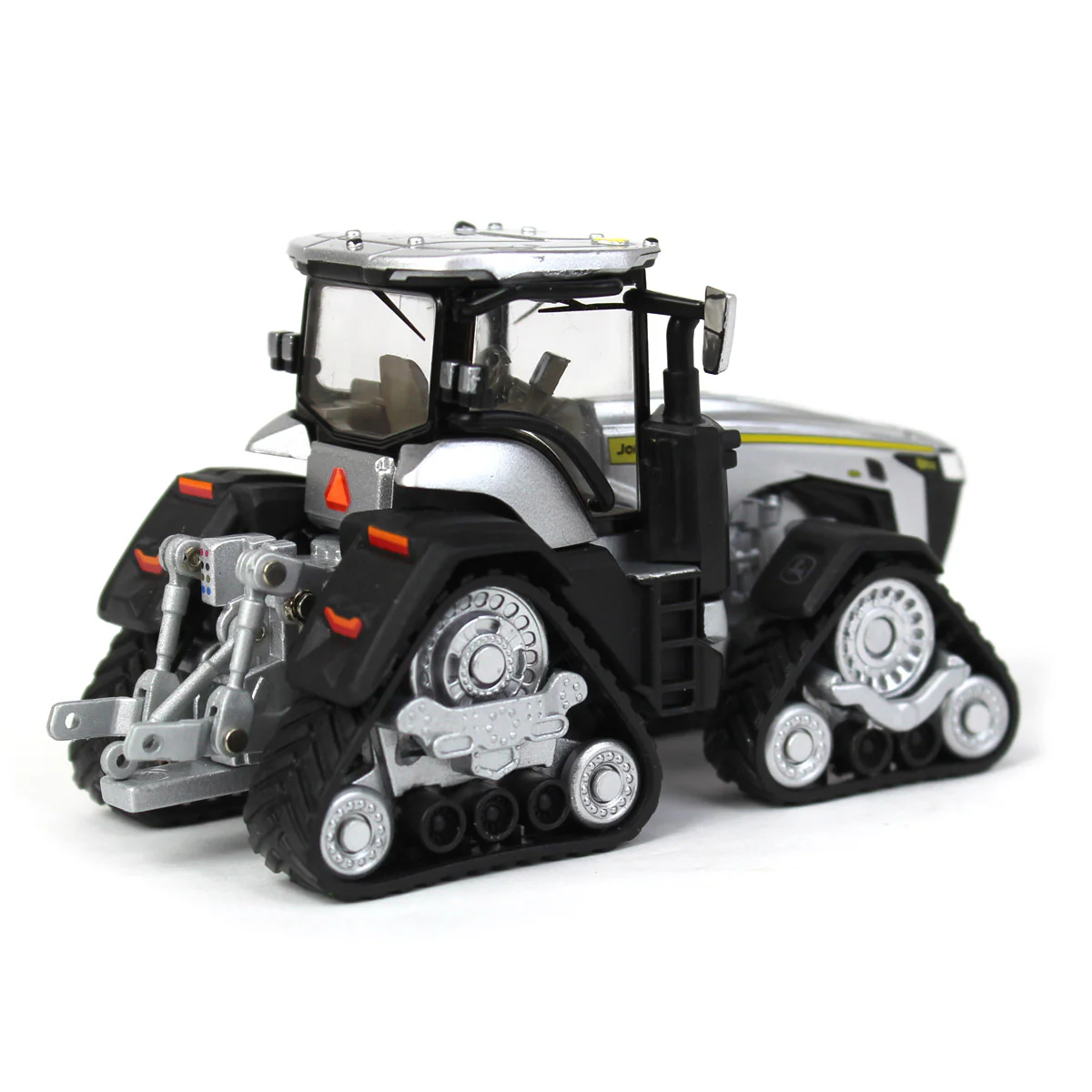 Silver Painted Chase Unit ~ 1/64 John Deere 8RX 410 with Tracks, 2023 Farm Show - Image 3
