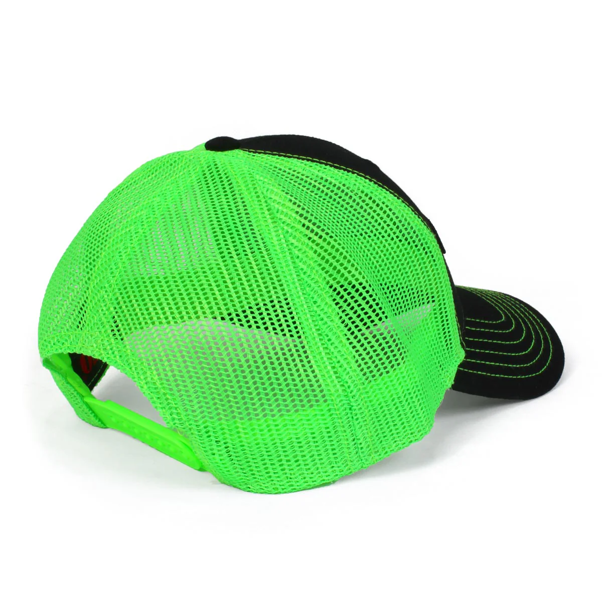 Steiger Logo Black & Green Mesh Back Cap - Image 2