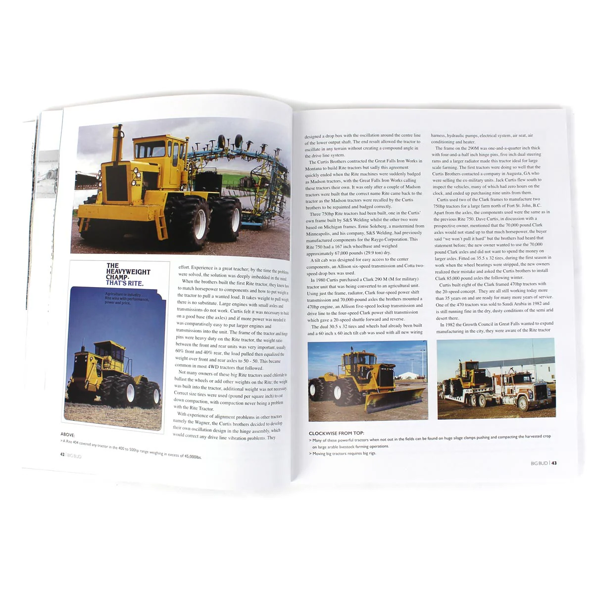 The Big Bud Tractor Story 146-Page Book by Peter D. Simpson - Image 3