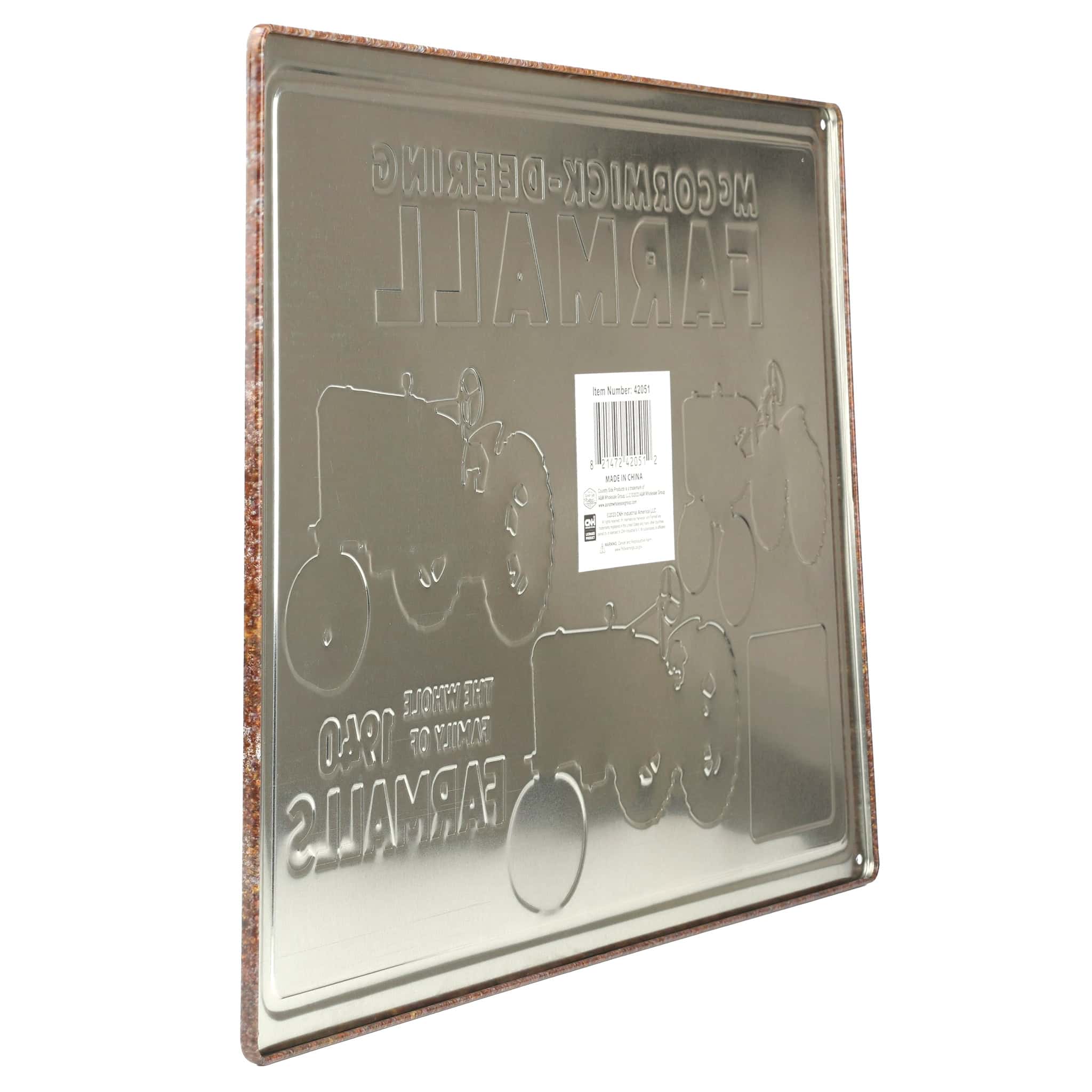 The Whole Family of 1940 Farmalls Tin Sign, 17in x 12in - Image 3