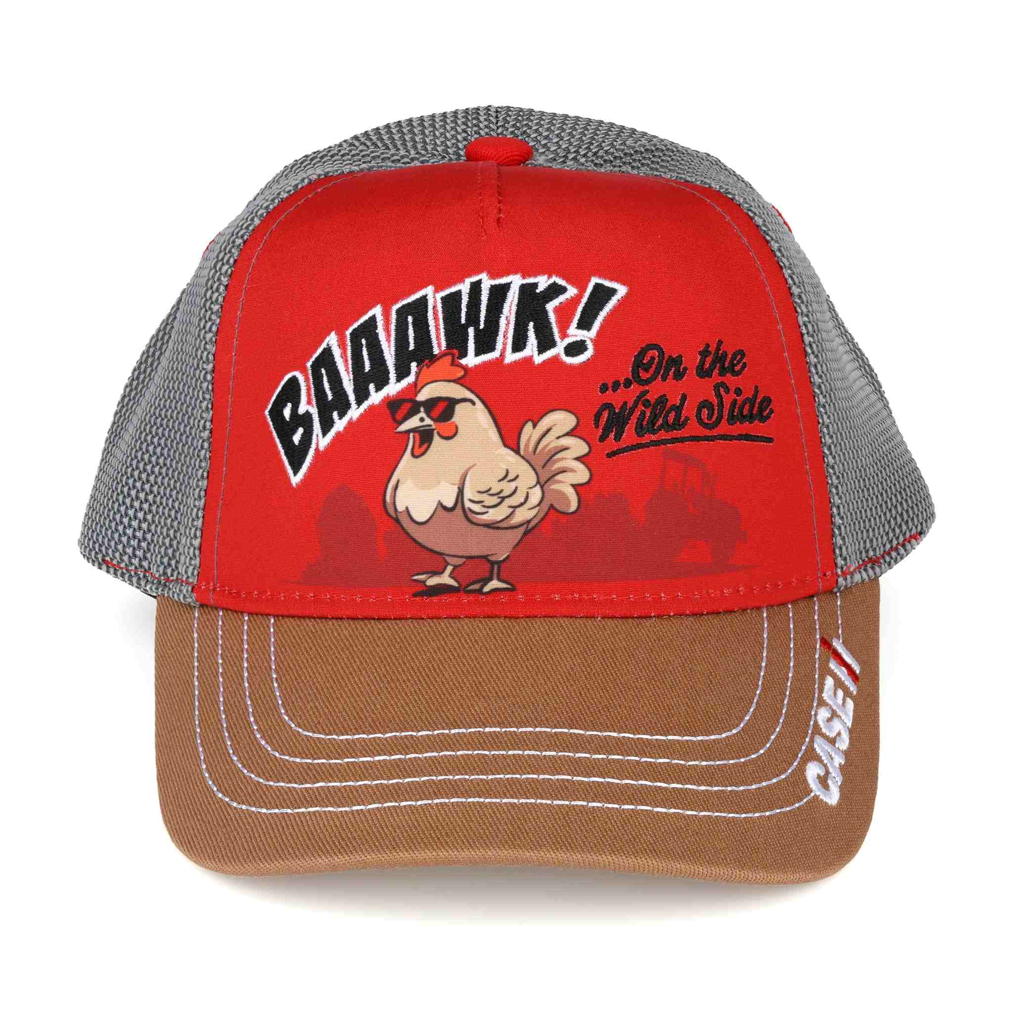 Toddler Case IH Baaawk...One The Wild Side Mesh Back Cap - Image 2