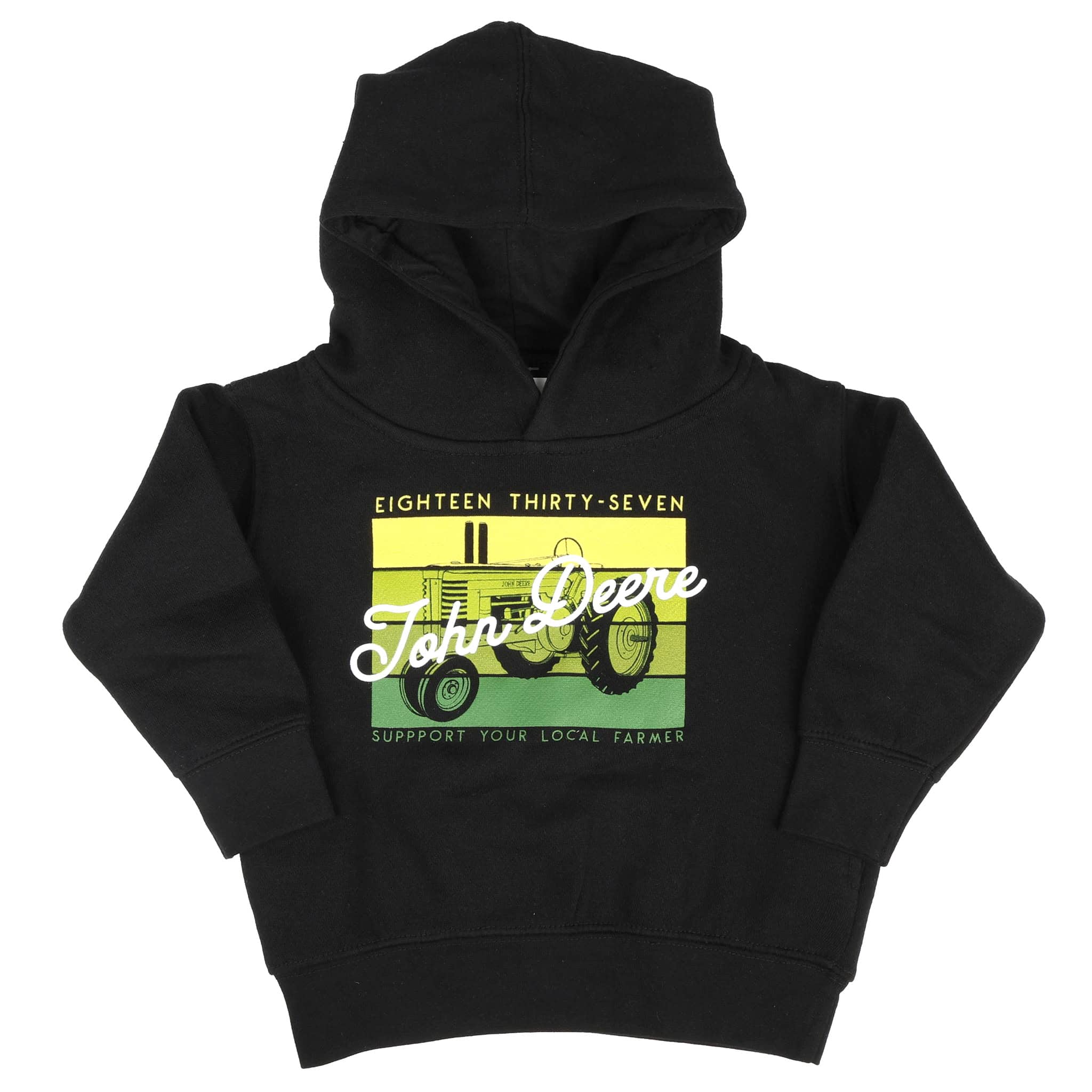 Toddler John Deere Color Block Hooded Sweatshirt