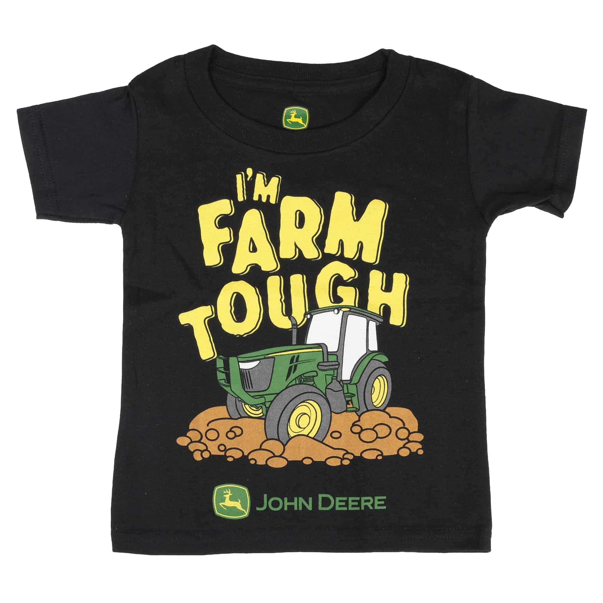 Toddler John Deere I'm Farm Tough Short Sleeve T-Shirt