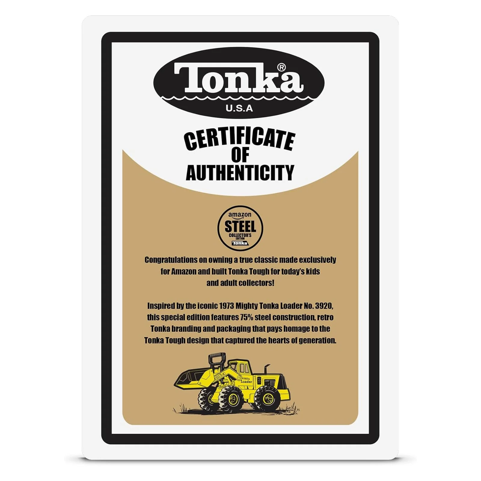 Tonka Front Wheel Loader, Retro Collector's Edition - Image 9