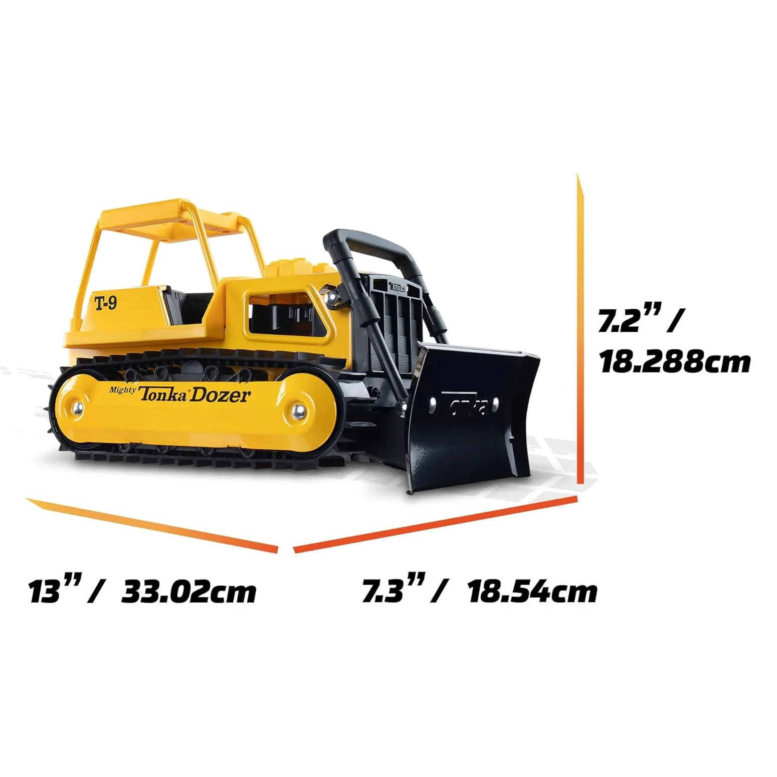 Tonka Mighty Bulldozer, Steel Retro Collector's Edition - Image 5