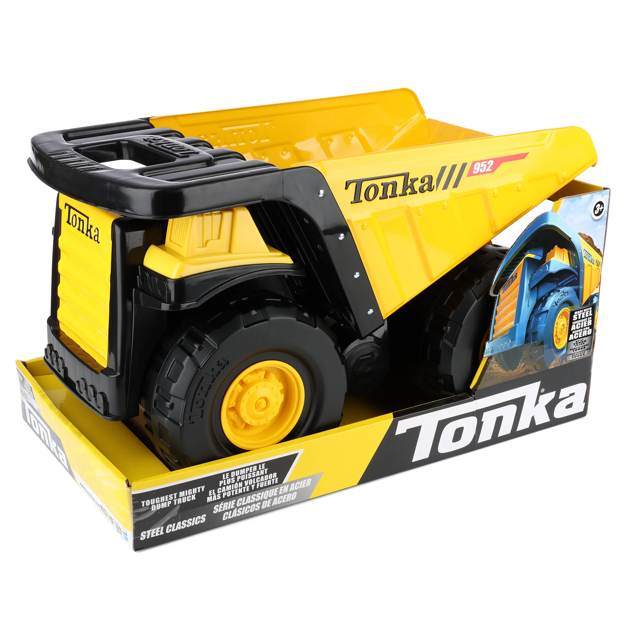 Tonka Steel Classics Large Toughest Mighty Dump Truck - Image 7