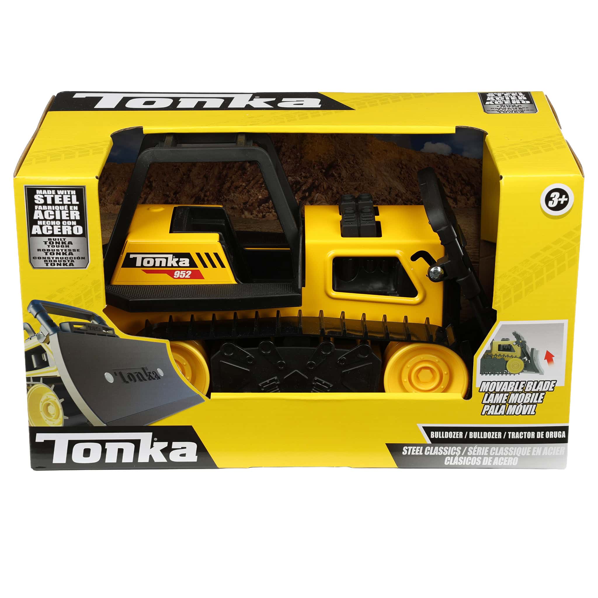 Tonka Steel Classics Retro Bulldozer - Image 7