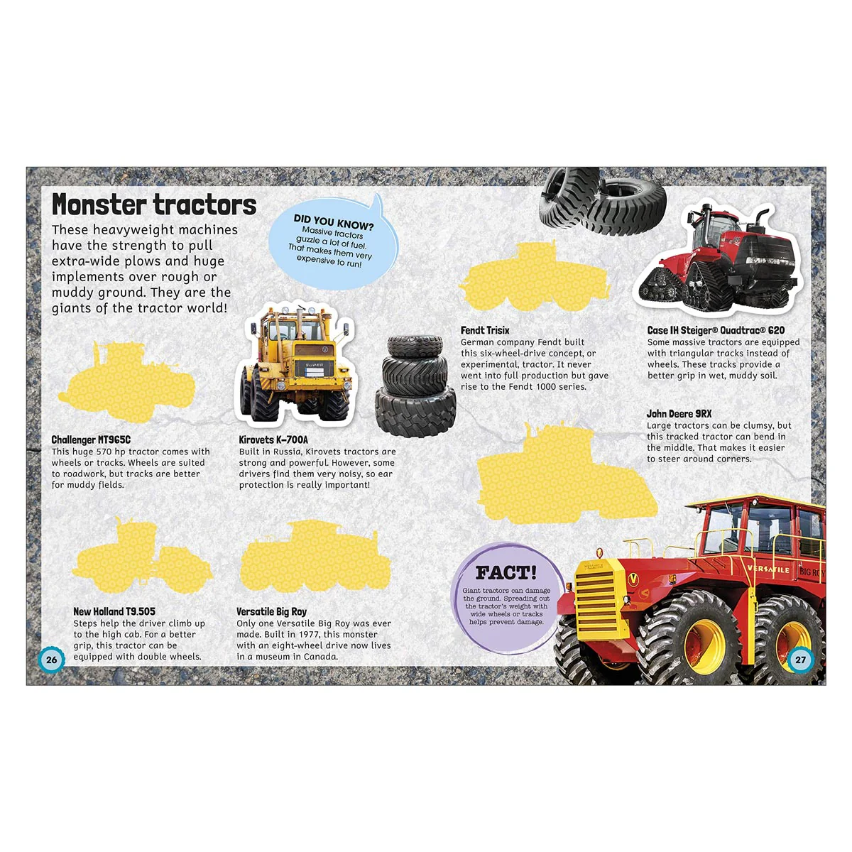 Total Tractor Sticker Encyclopedia Paperback Book - Image 2