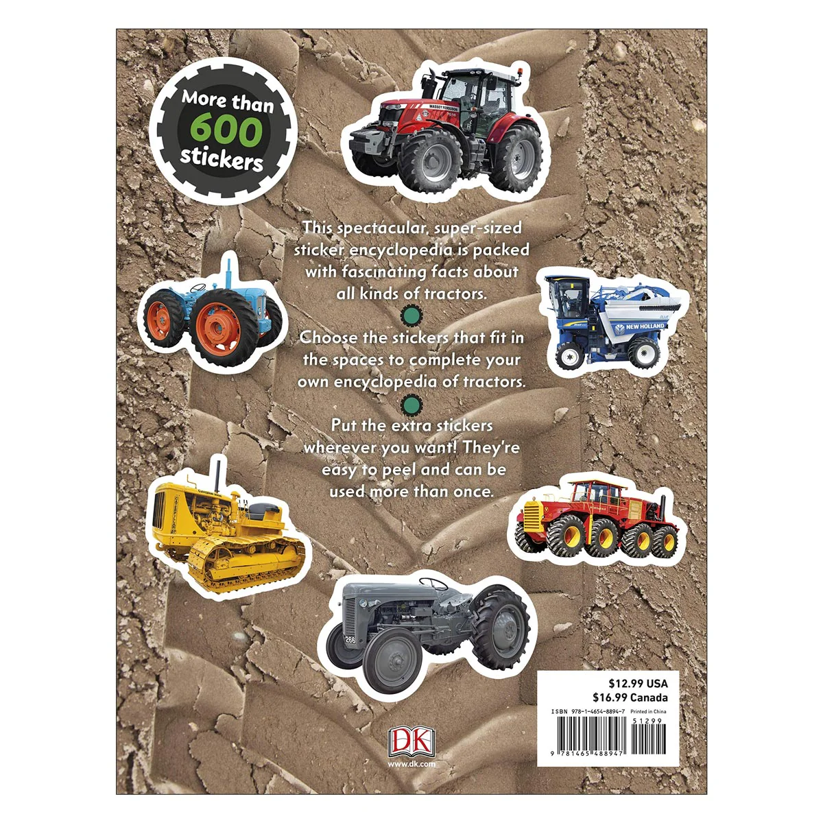 Total Tractor Sticker Encyclopedia Paperback Book - Image 5
