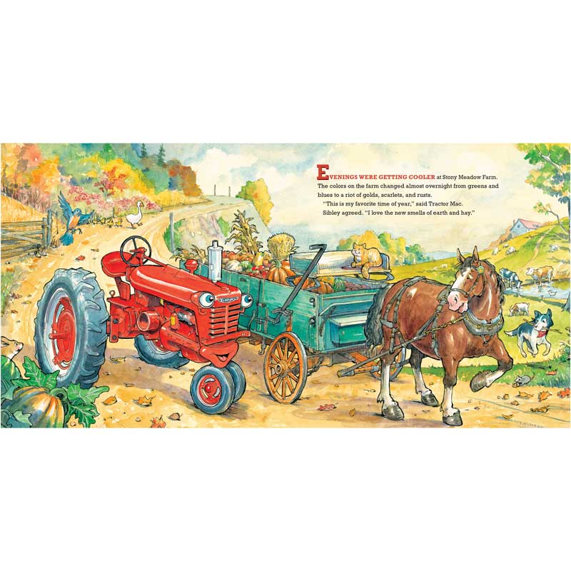 Tractor Mac "Autumn Is Here" Hardcover Book by Billy Steers - Image 2