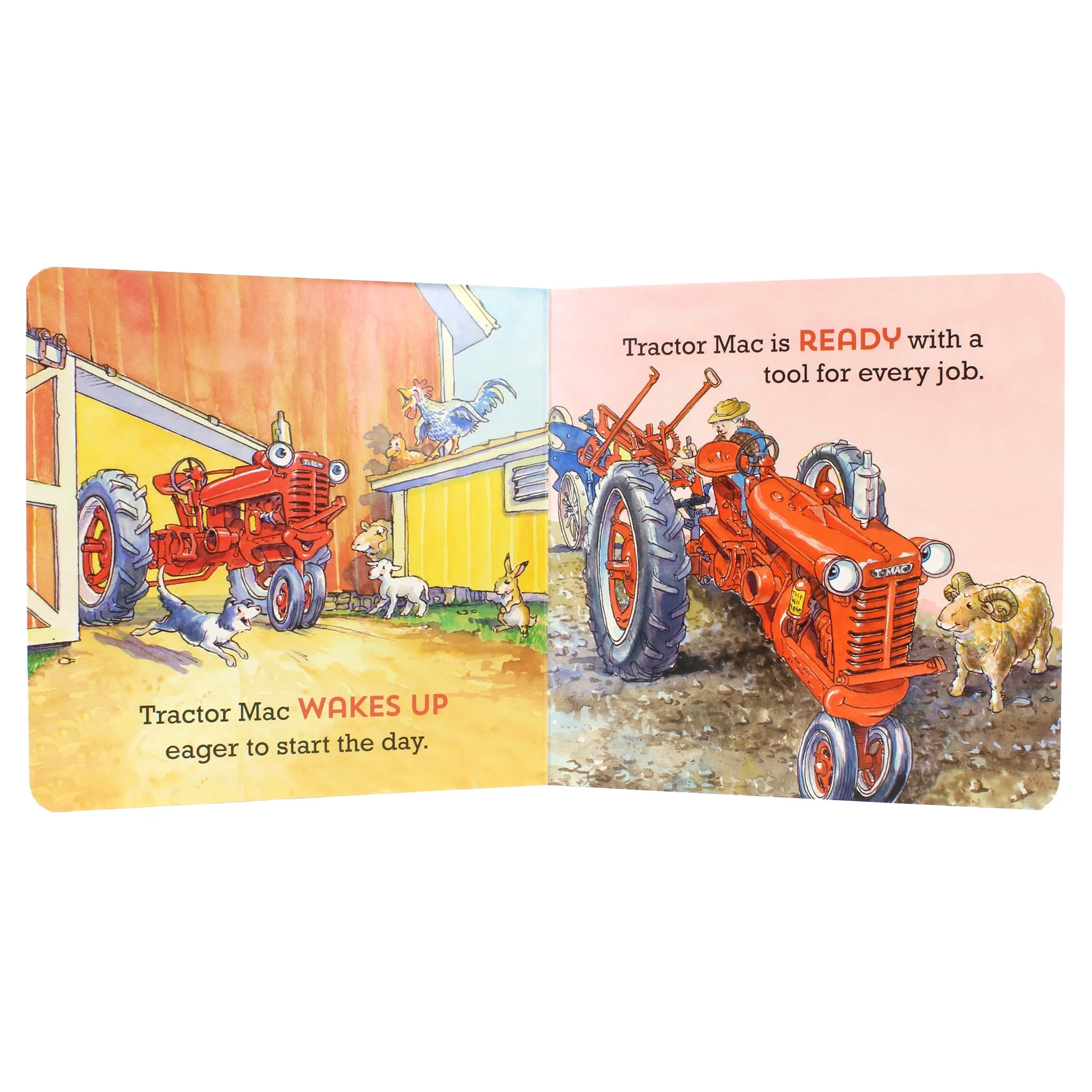 Tractor Mac "Farm Days" Board Book by Billy Steers - Image 2