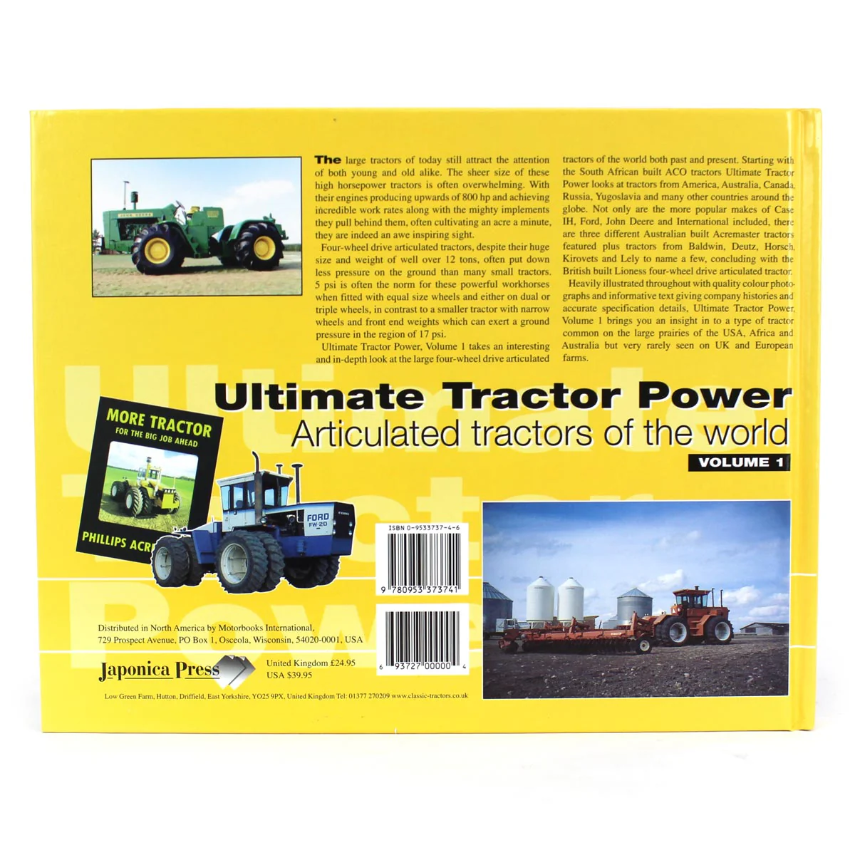 Ultimate Tractor Power: Articulated Tractors of the World Book, Volume 1 - Image 2