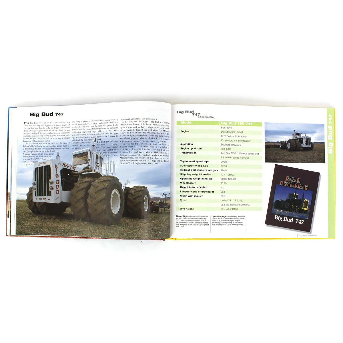 Ultimate Tractor Power: Articulated Tractors of the World Book, Volume 1 - Image 7