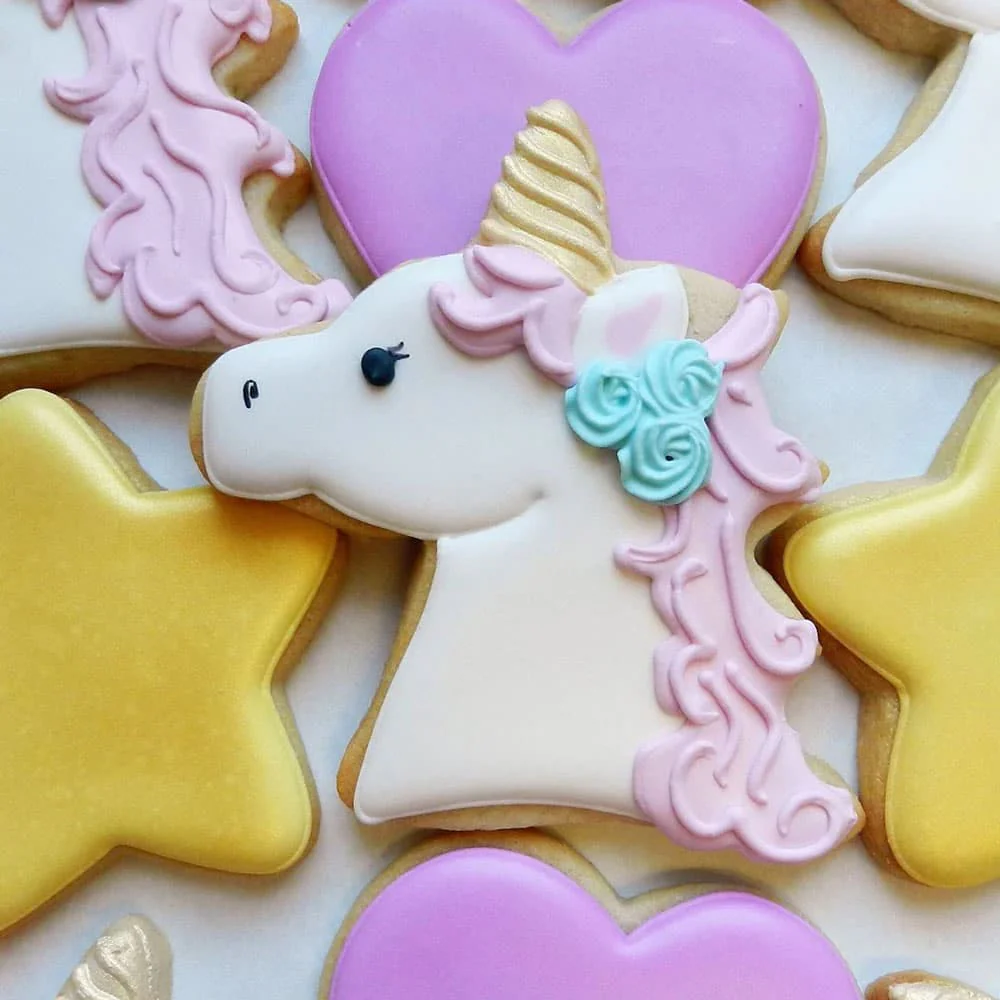 Unicorn Head 4in Cookie Cutter - Image 4
