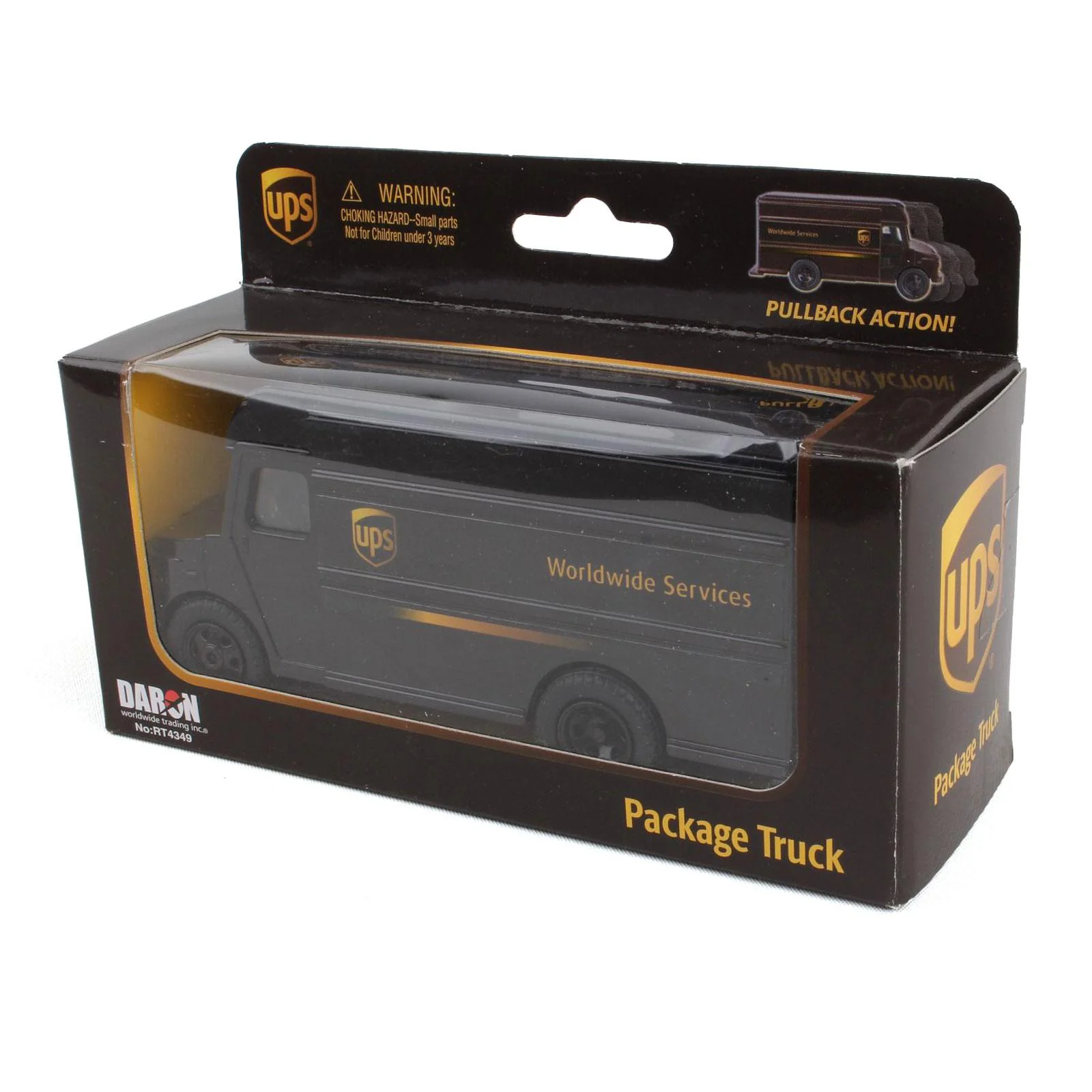 UPS Package Truck Pullback Vehicle - Image 5