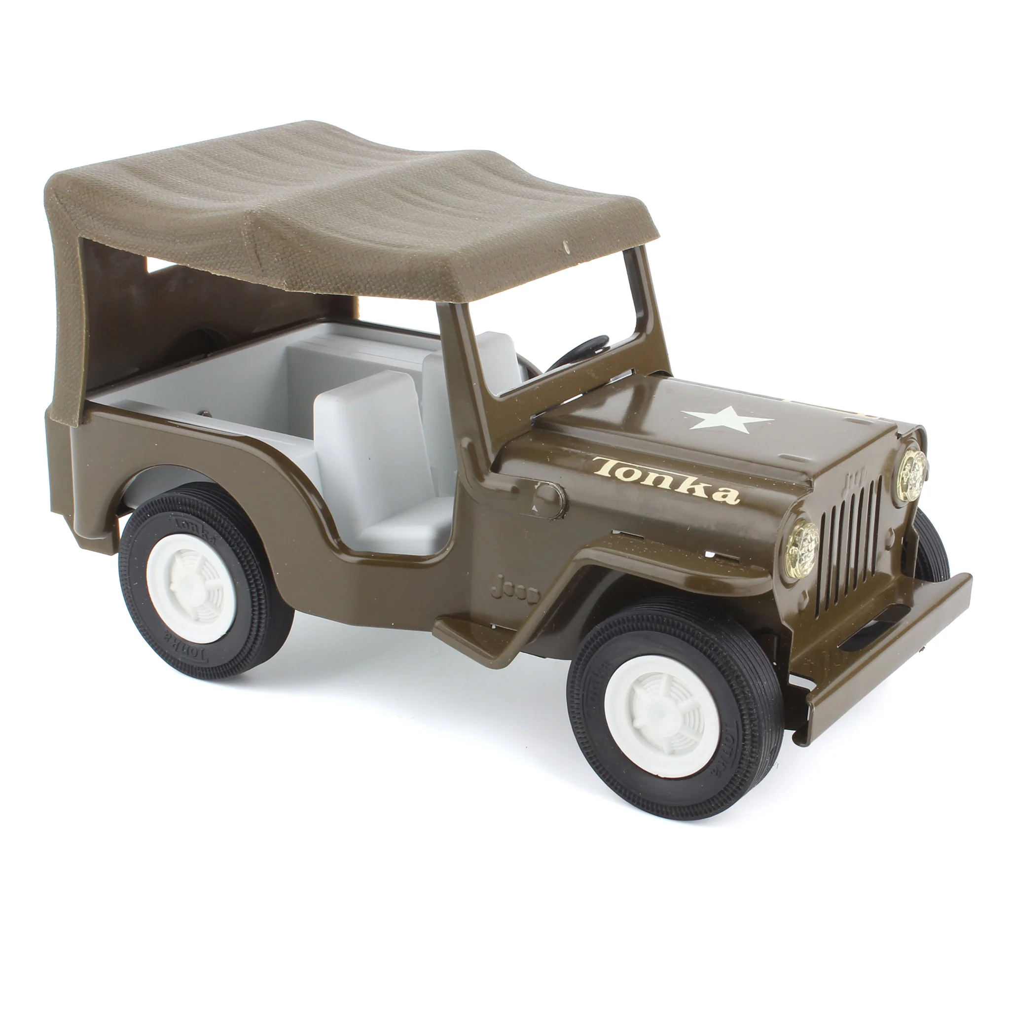 Vintage 1960s Mini Tonka Jeep Commander No 40 with Original Box by Tonka - Image 3