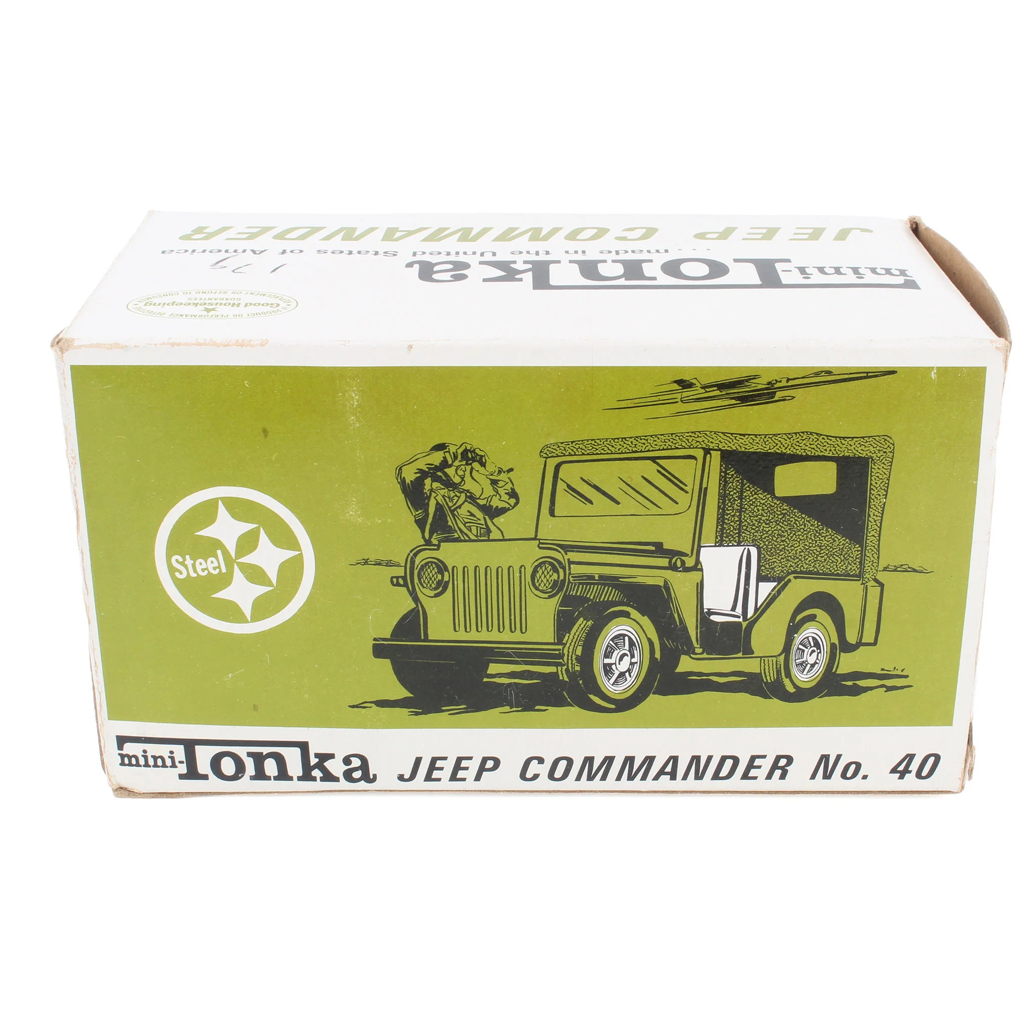 Vintage 1960s Mini Tonka Jeep Commander No 40 with Original Box by Tonka - Image 5